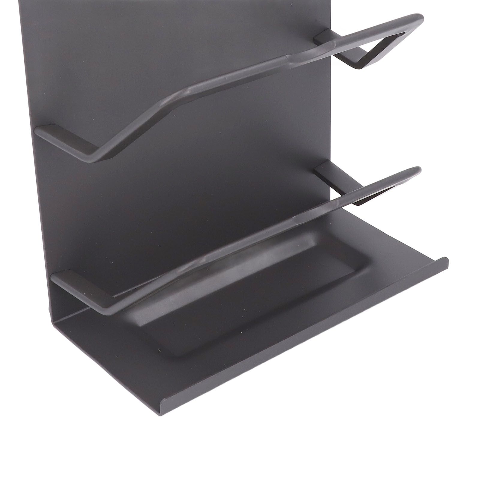 Hanging Pot Lid Rack Aluminum Alloy Secure Structure Space Saving Versatile view 5