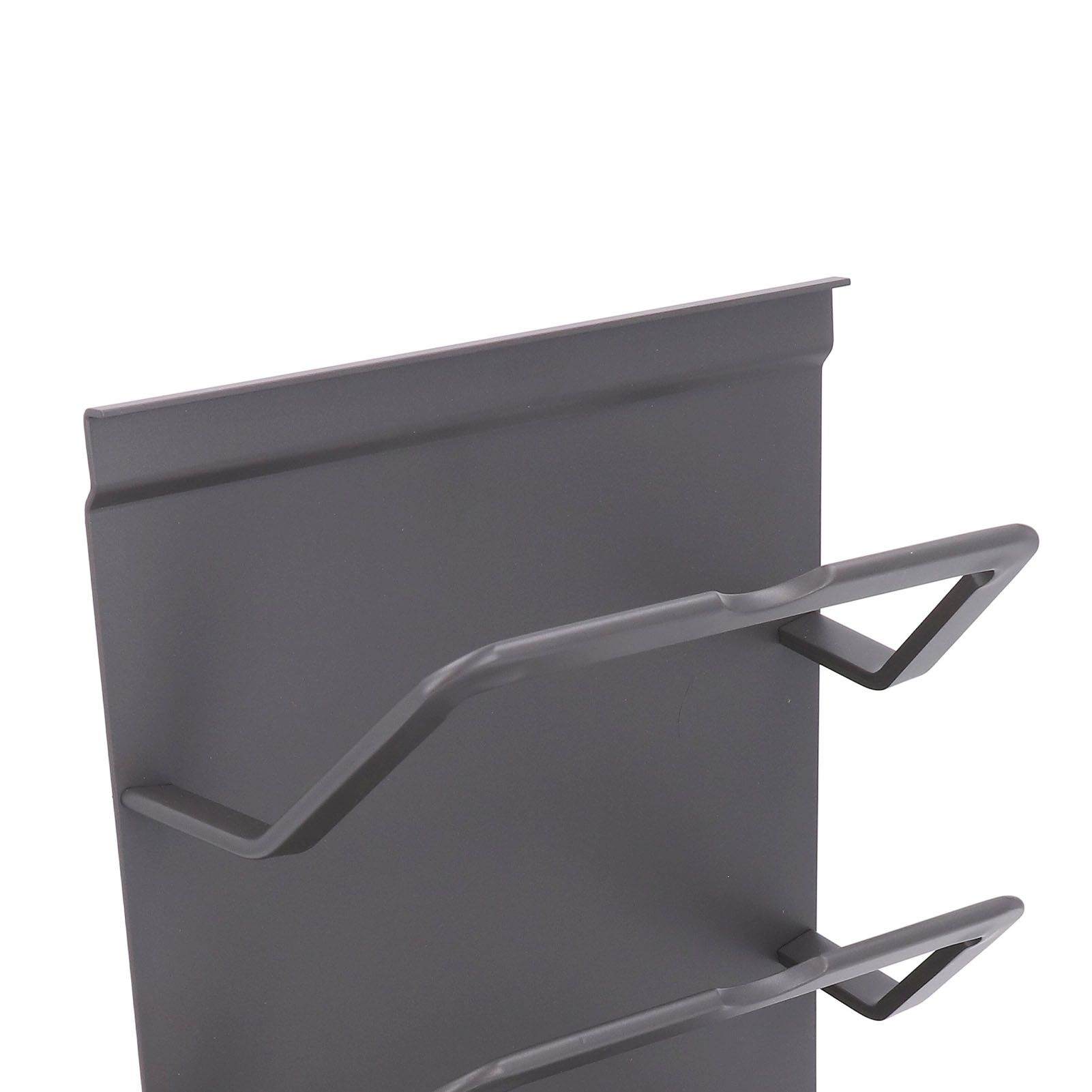 Hanging Pot Lid Rack Aluminum Alloy Secure Structure Space Saving Versatile view 7