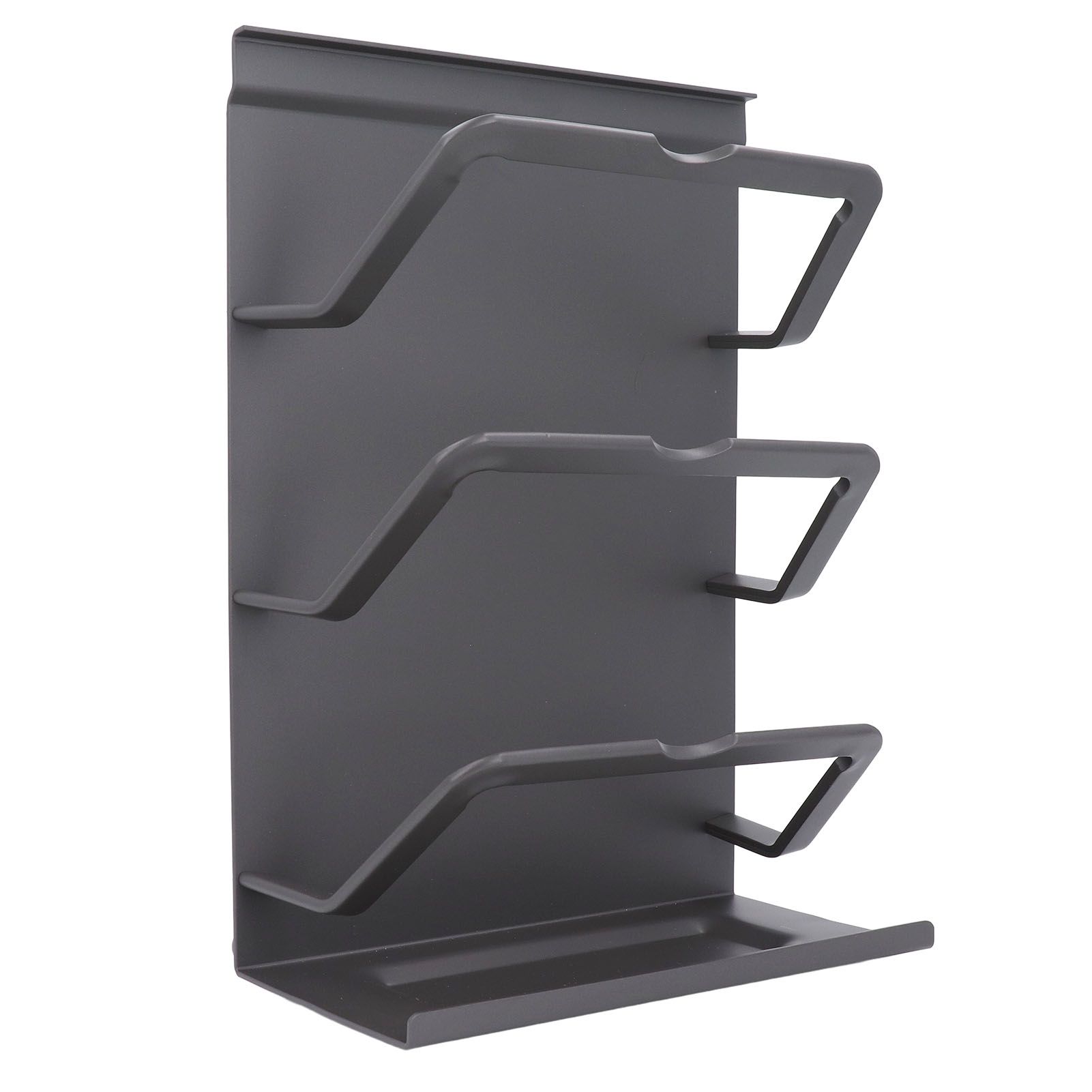 Hanging Pot Lid Rack Aluminum Alloy Secure Structure Space Saving Versatile view 11