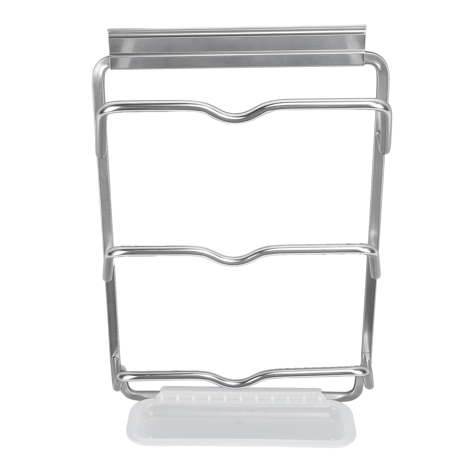Housewares Hanging Pan Lid Rack 3 Tier Aluminum Alloy Cabinet Pot Lid Holders view 10