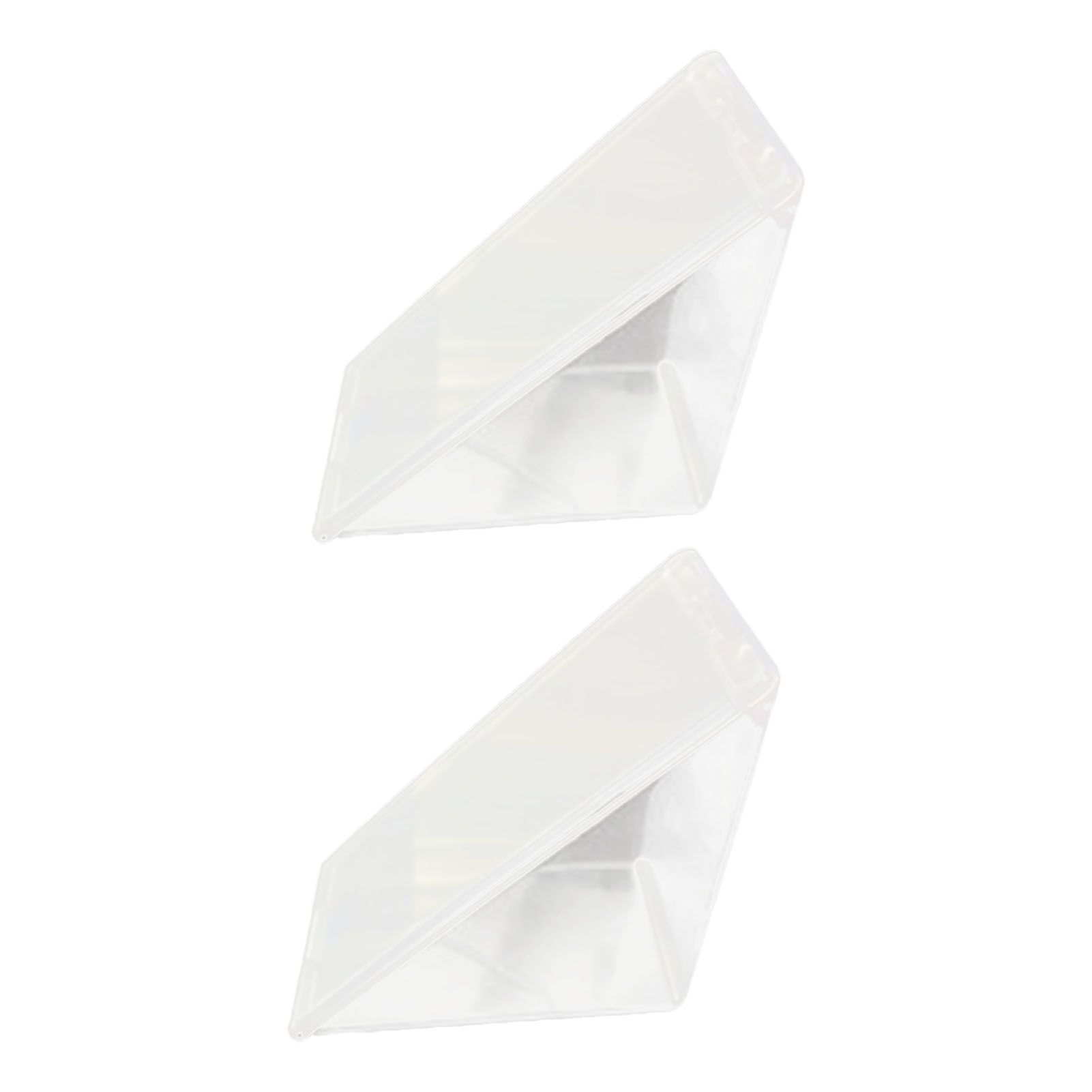 2PCS Triangle Sandwich Container Transparent Washable Multifunctional Sandwich view 4