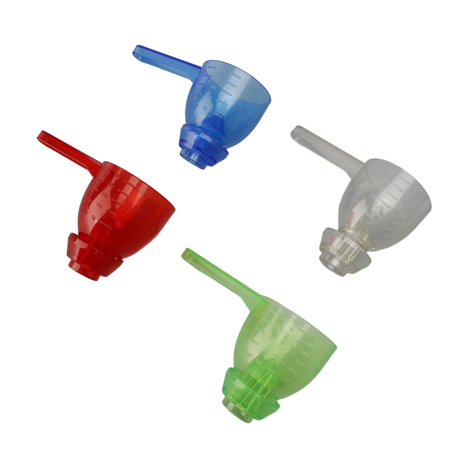 4pcs Leaky Measuring Spoon Multipurpose Spill Proof Convenient Portable Leaky