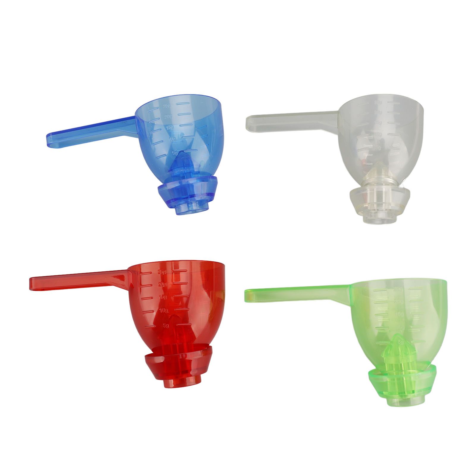 4pcs Leaky Measuring Spoon Multipurpose Spill Proof Convenient Portable Leaky view 3
