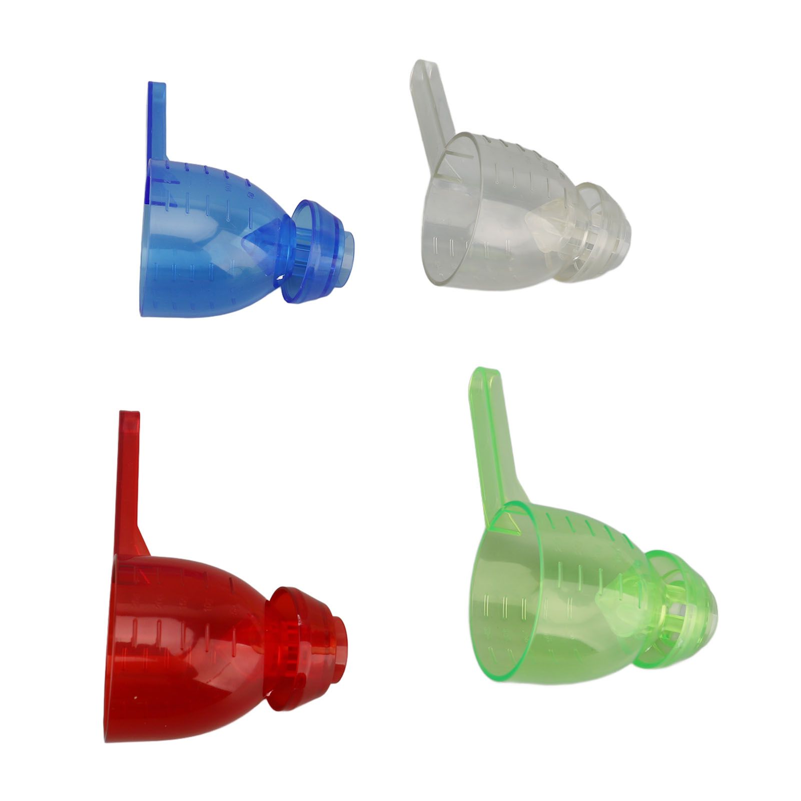 4pcs Leaky Measuring Spoon Multipurpose Spill Proof Convenient Portable Leaky view 10