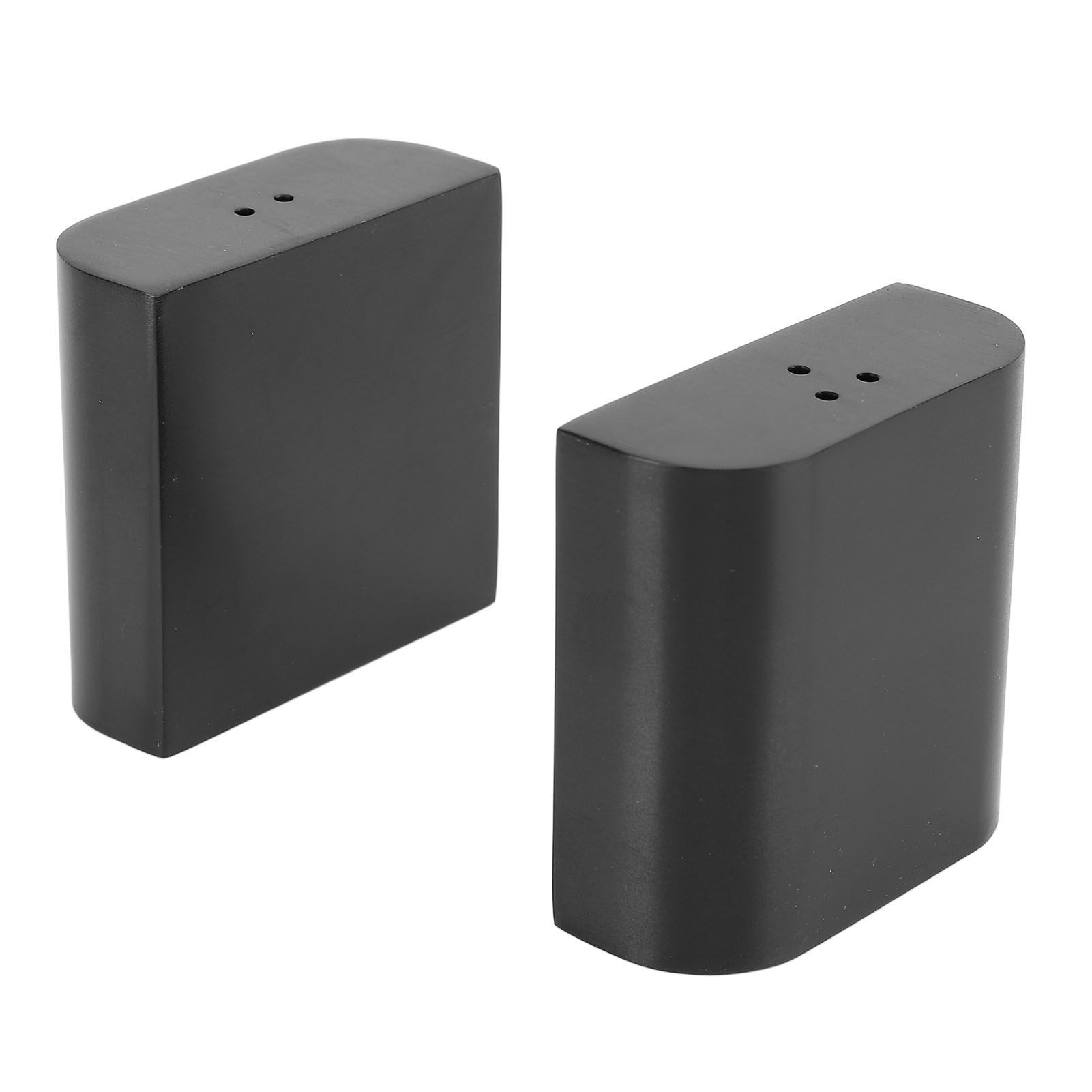 2PCS Salt and Pepper Shakers Set 304 Stainless Steel Condiment Jar Seasoning