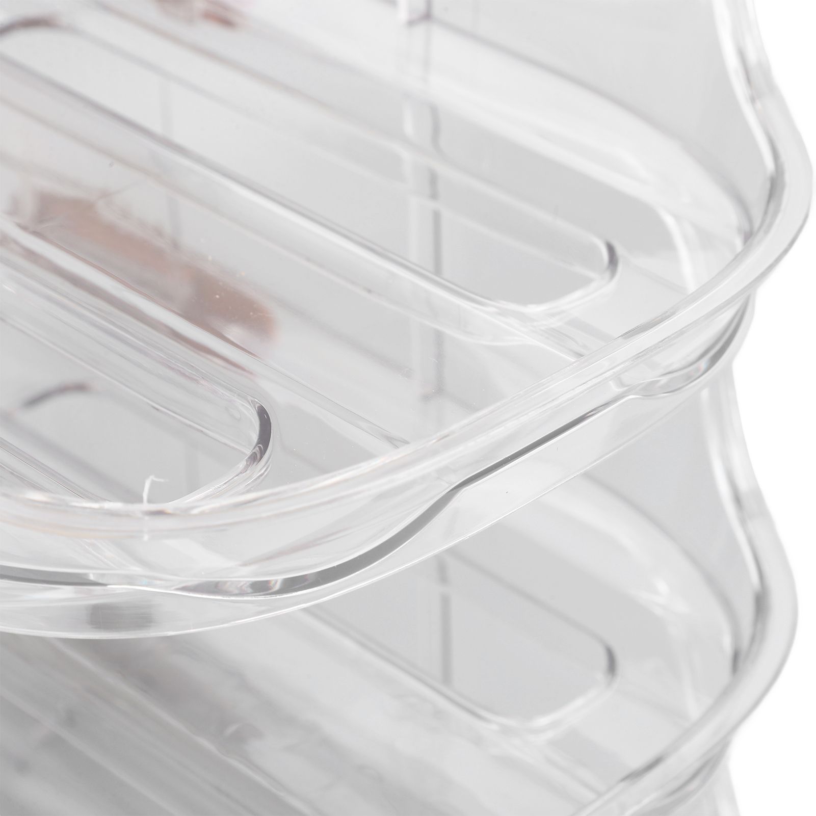 3 Layer Automatic Rolling Egg Storage Box Egg Organizer Egg Storage Container view 2
