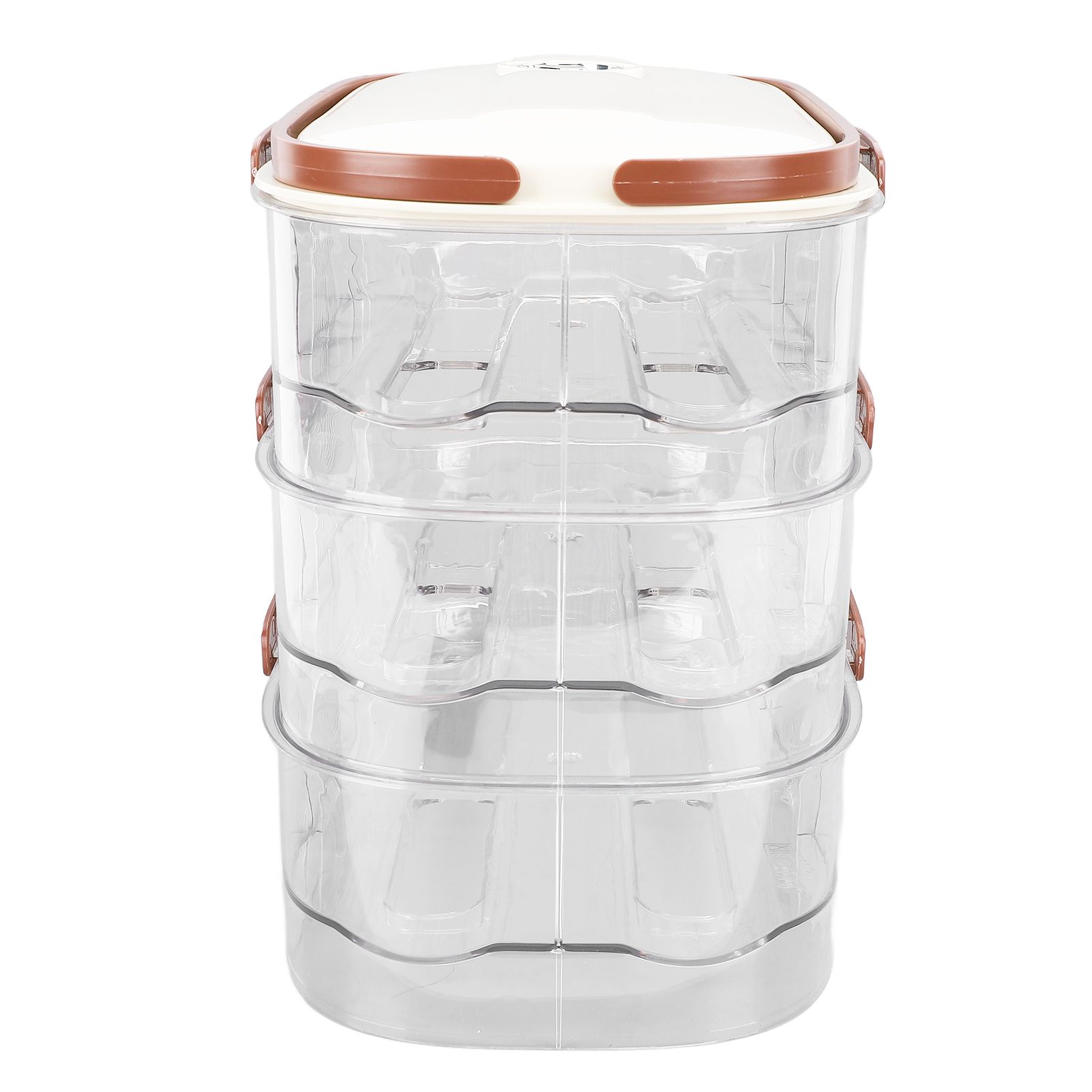 3 Layer Automatic Rolling Egg Storage Box Egg Organizer Egg Storage Container view 9