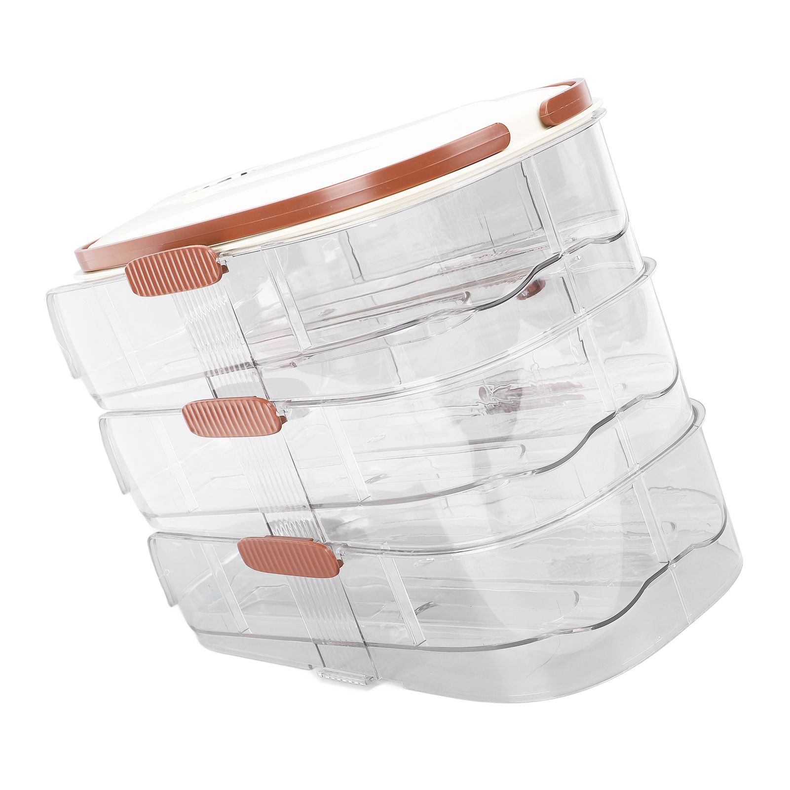 3 Layer Automatic Rolling Egg Storage Box Egg Organizer Egg Storage Container view 11