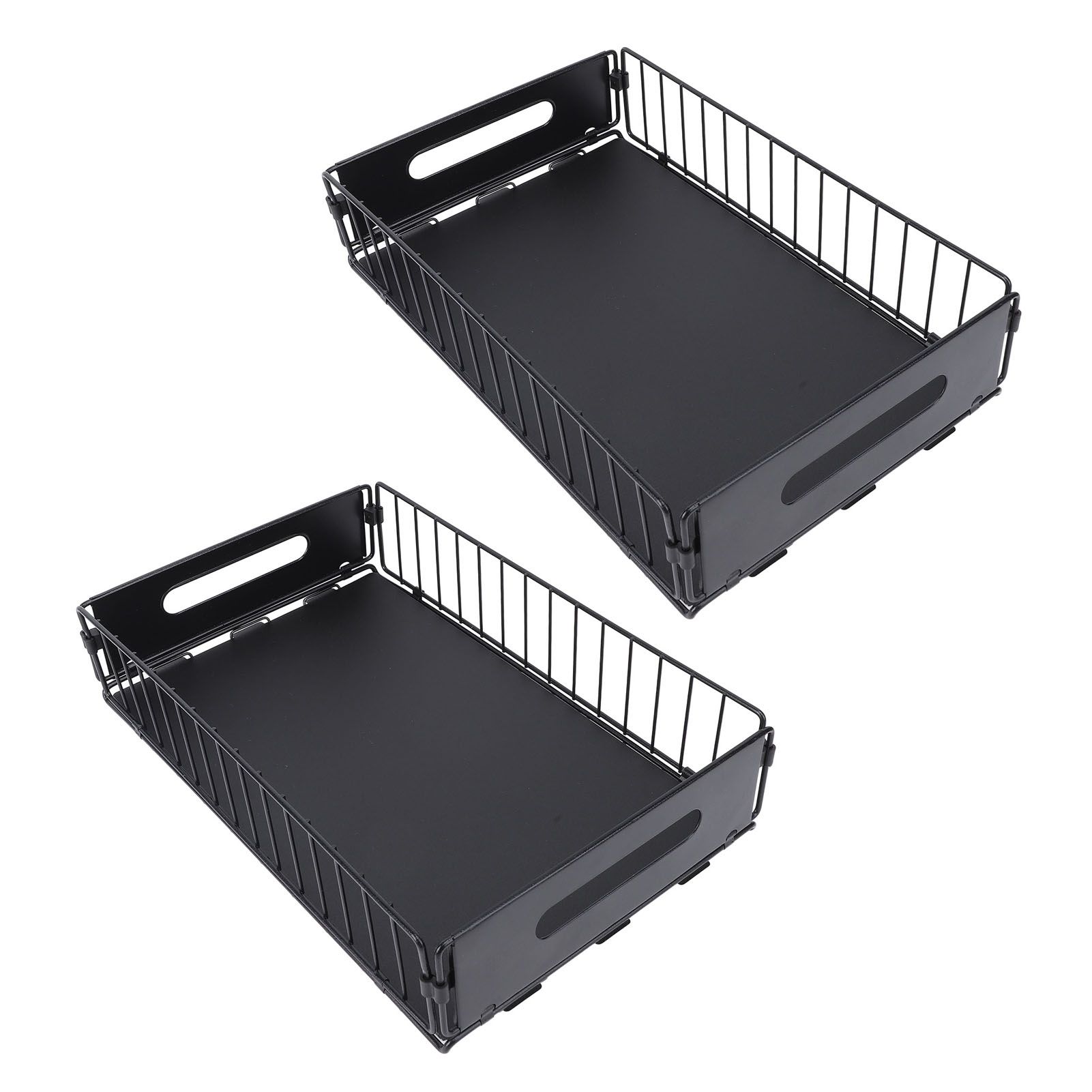 2PCS Pull Out Cabinet Organizer Metal Flexible Multifunctional Pull Out Spice view 8