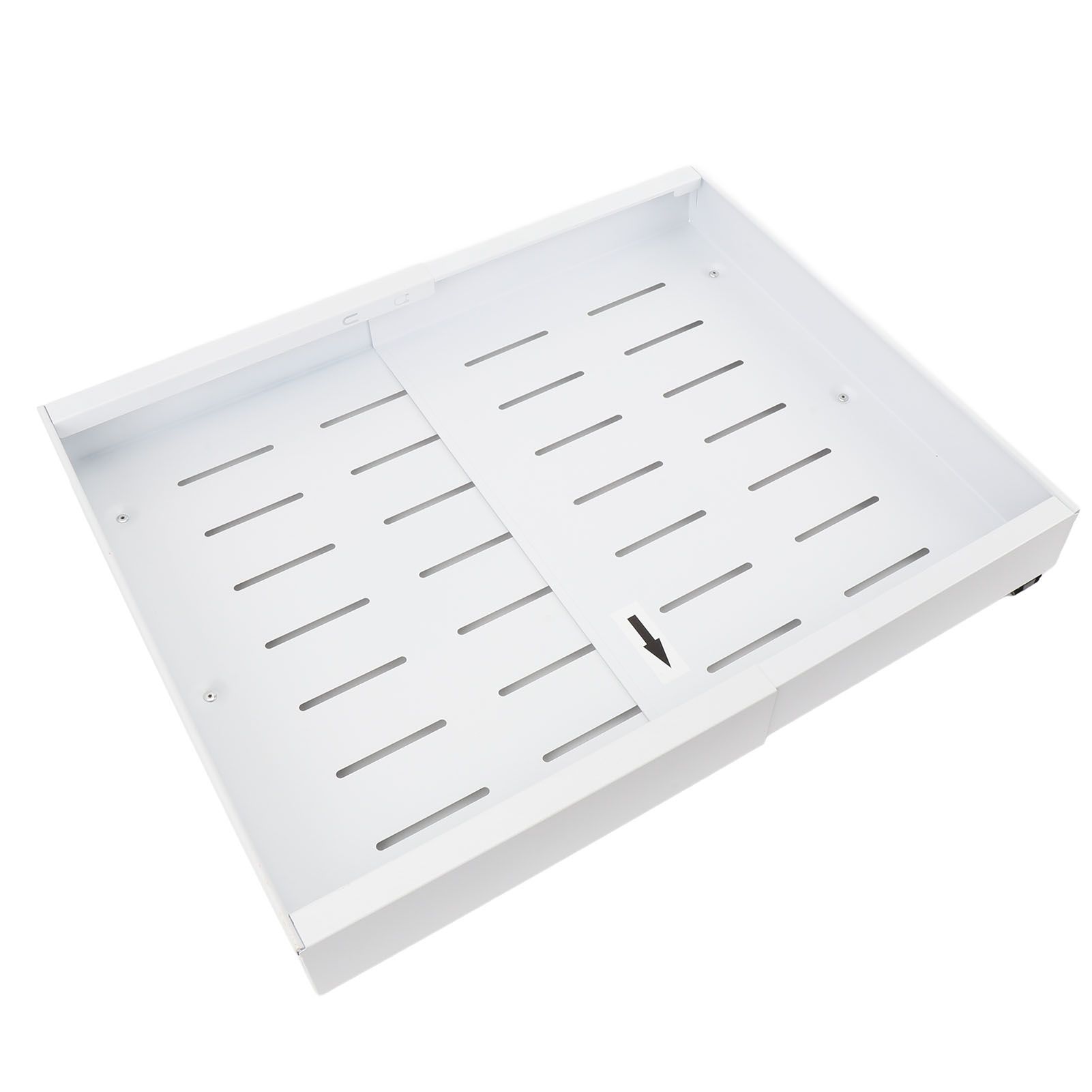 Expandable Pull Out Cabinet Organizer Adhesive Kitchen Carbon Steel Metal view 9