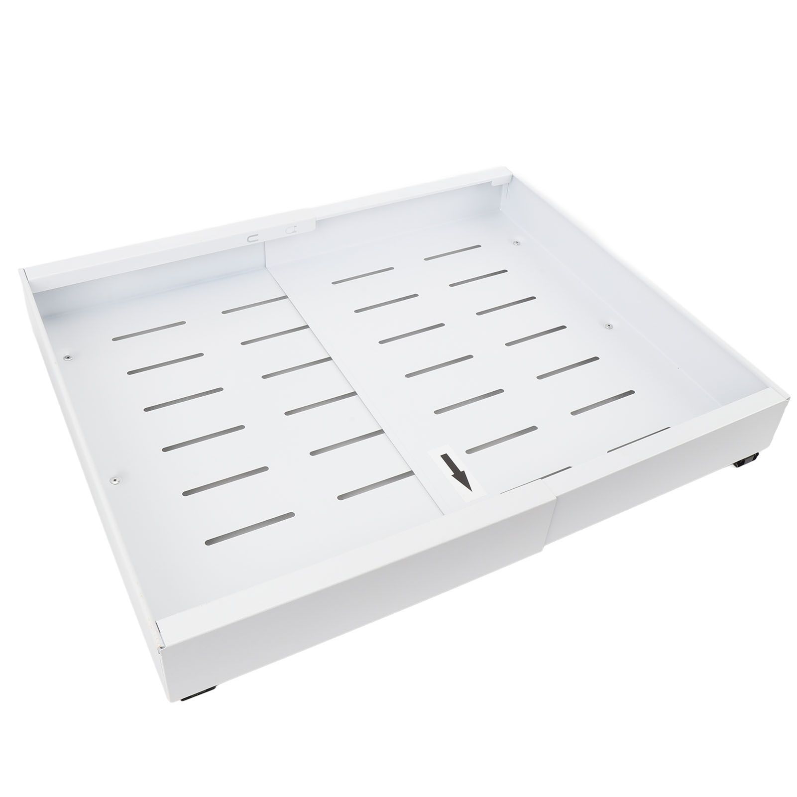 Expandable Pull Out Cabinet Organizer Adhesive Kitchen Carbon Steel Metal view 10
