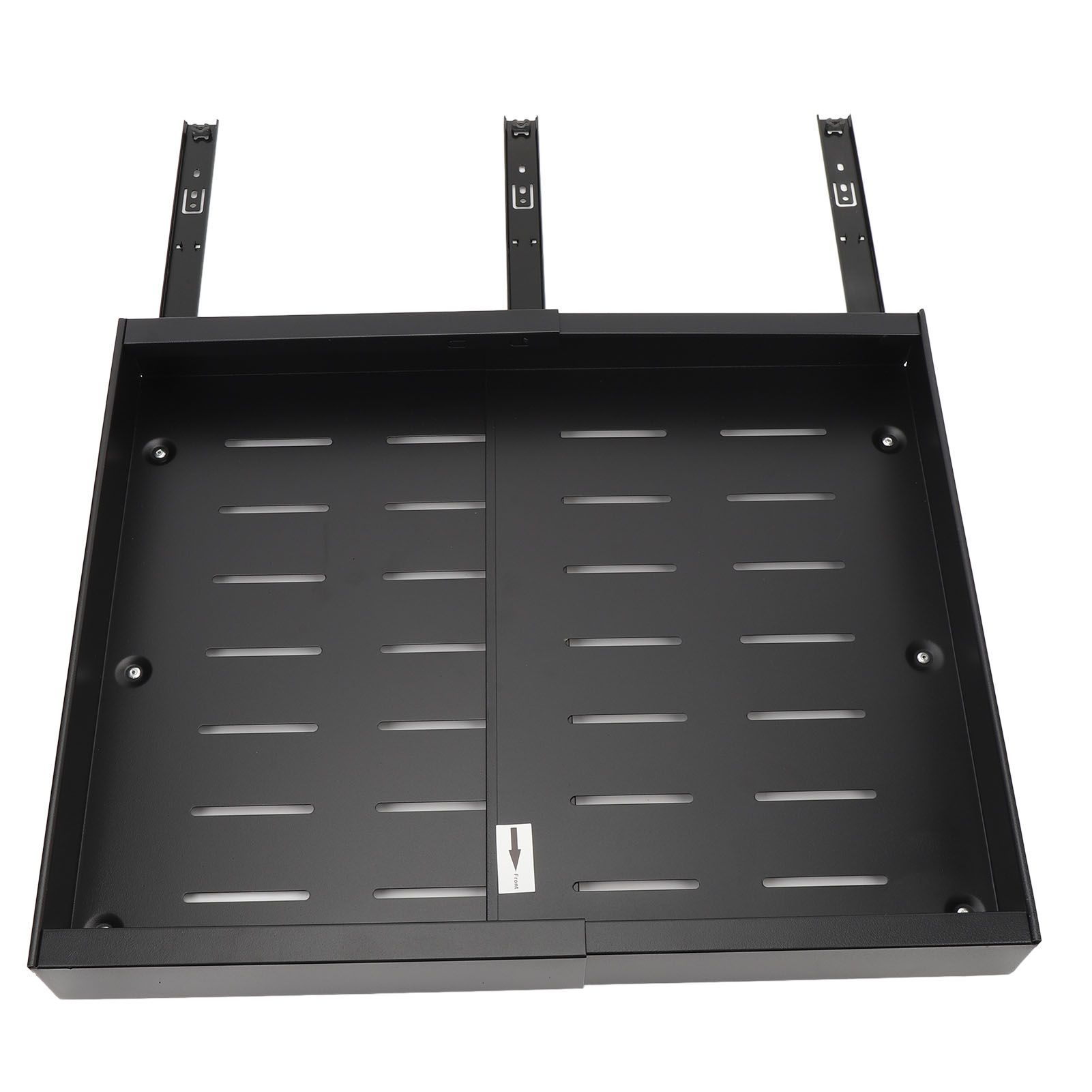 Expandable Pull Out Cabinet Organizer Adhesive Kitchen Carbon Steel Metal — image 1