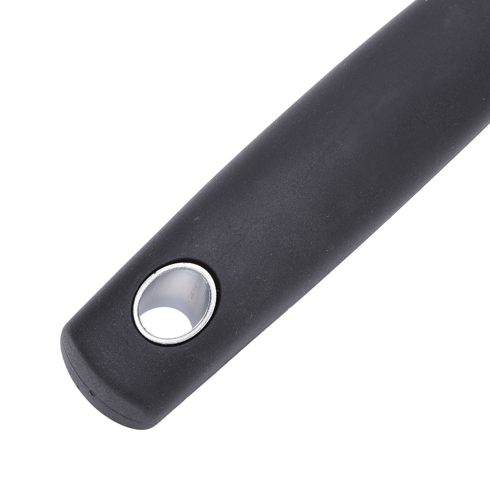 Manual Can Opener Ergonomic Non Slip Handle Slick Edges Stainless Steel Hand view 5