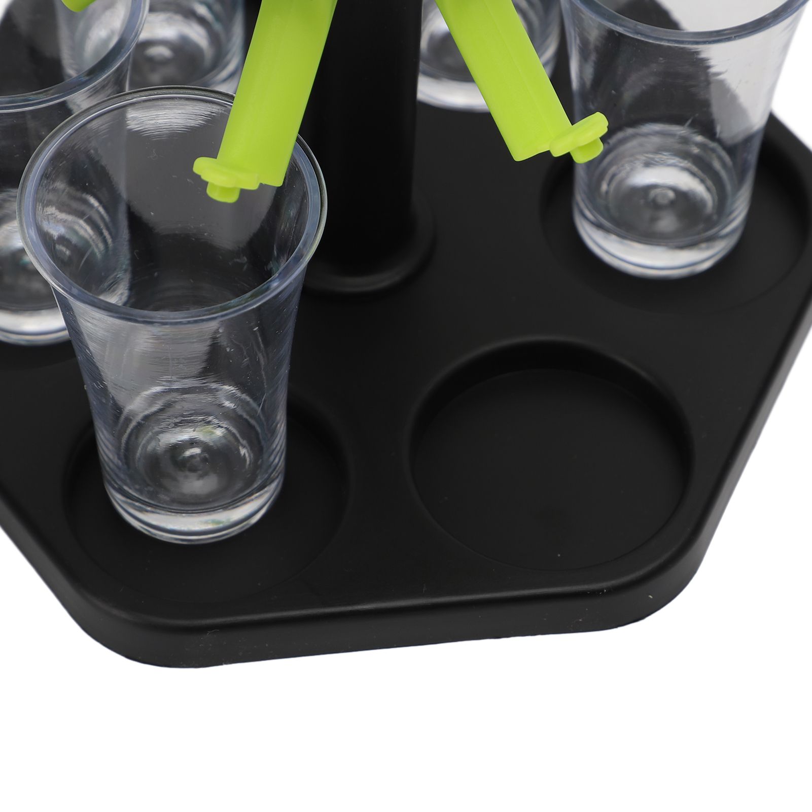 Party Drink Shot Dispenser Uniform Distribution 6 Shot Pourer with Plastic view 2