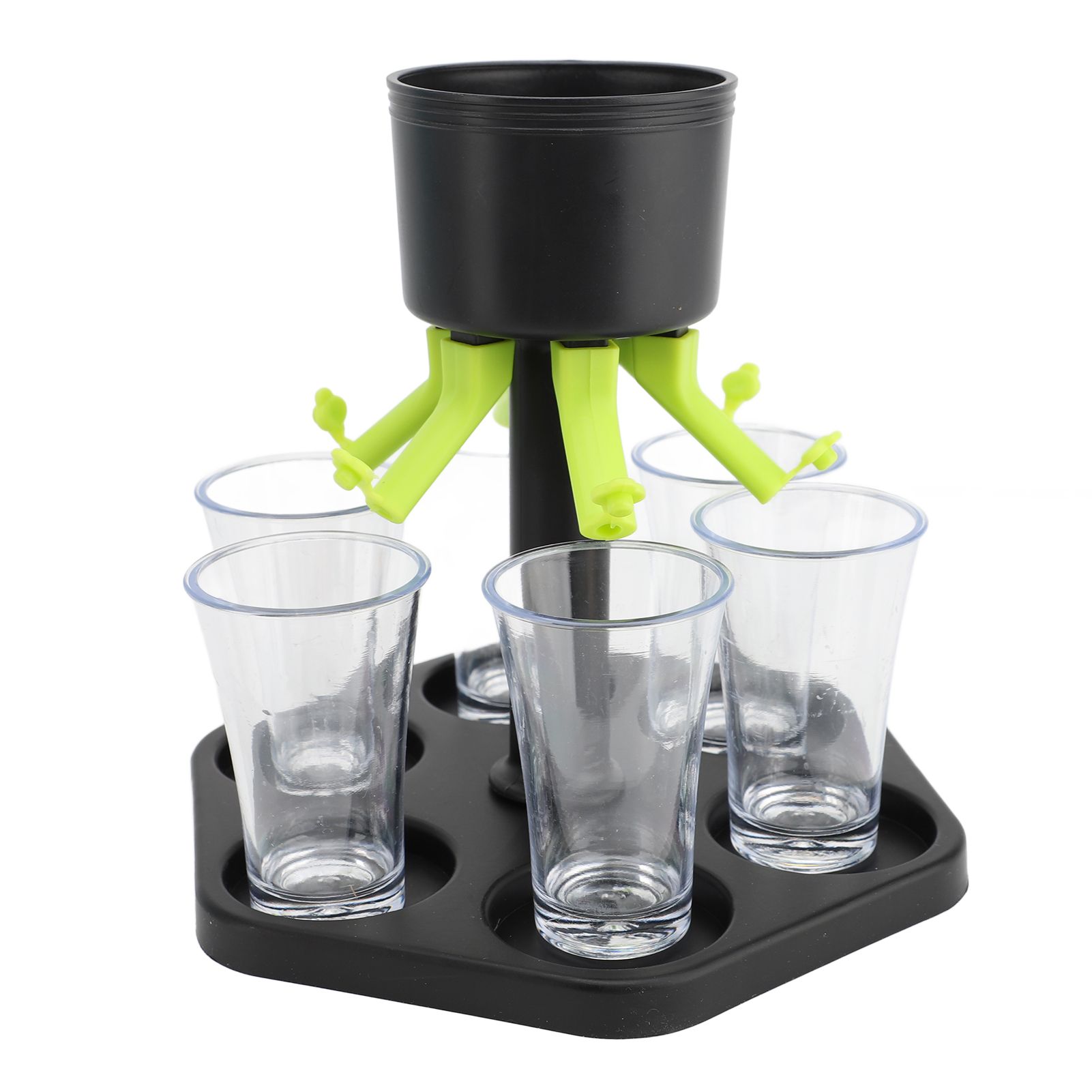 Party Drink Shot Dispenser Uniform Distribution 6 Shot Pourer with Plastic view 3