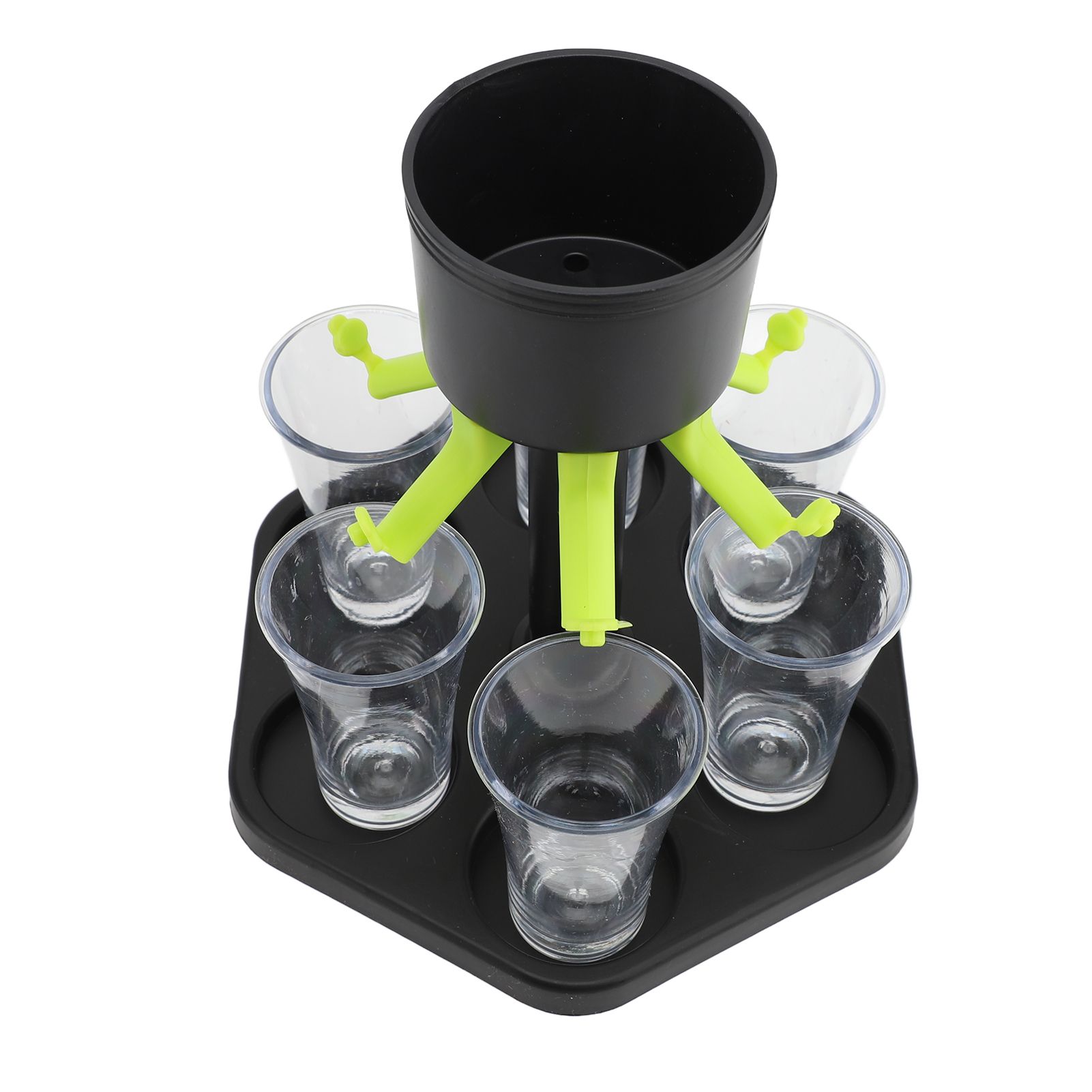 Party Drink Shot Dispenser Uniform Distribution 6 Shot Pourer with Plastic view 4