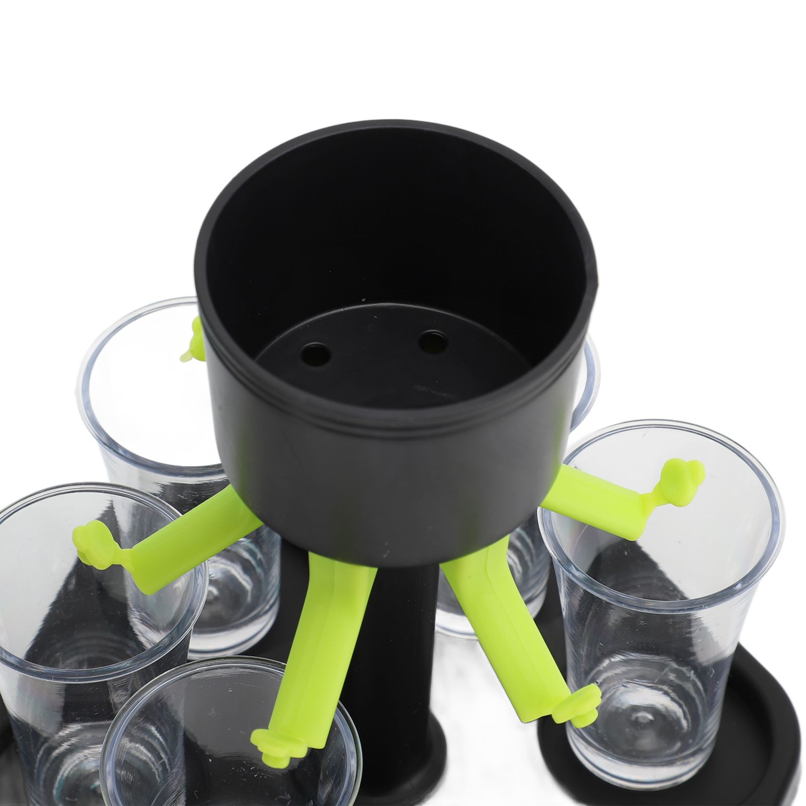 Party Drink Shot Dispenser Uniform Distribution 6 Shot Pourer with Plastic view 5