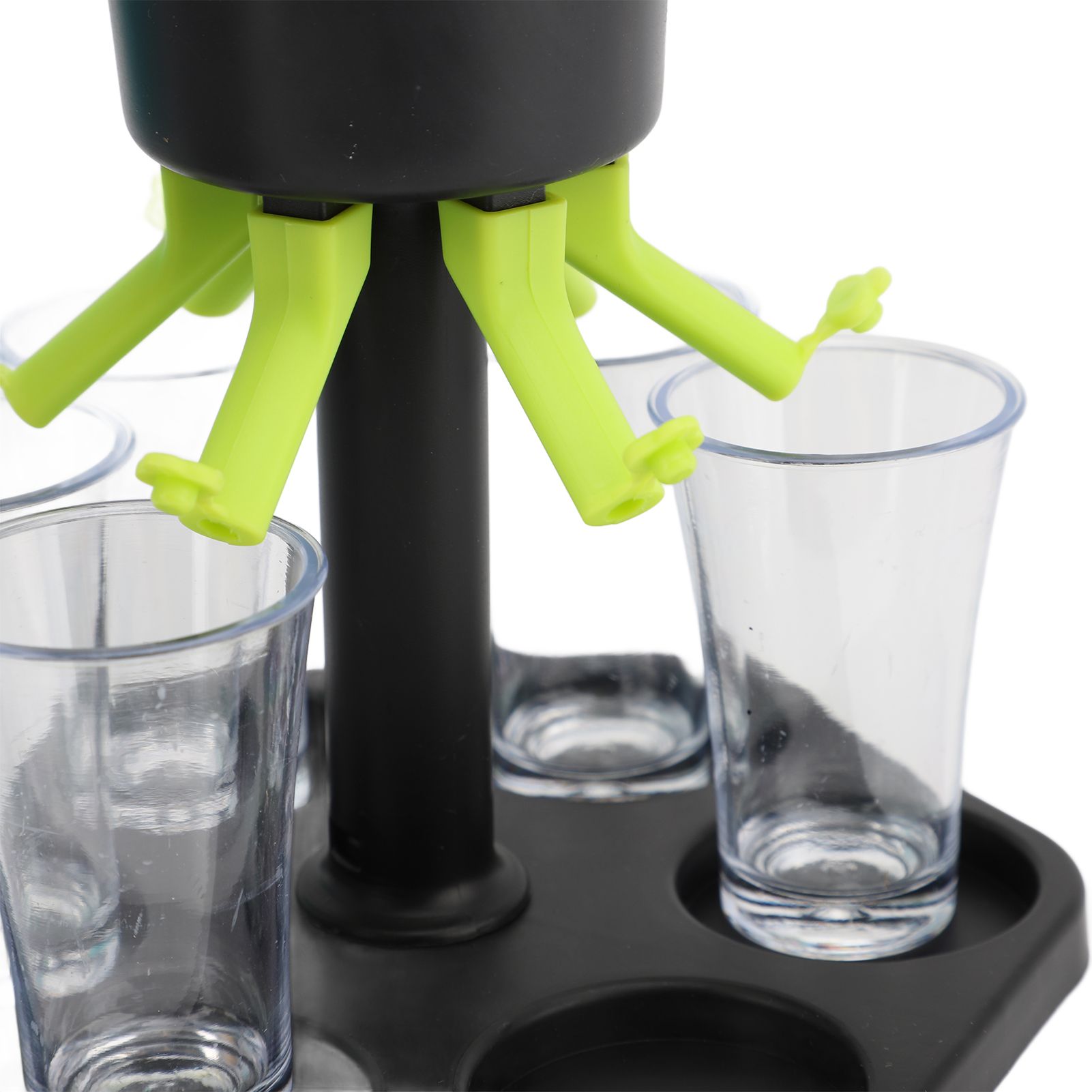 Party Drink Shot Dispenser Uniform Distribution 6 Shot Pourer with Plastic view 7