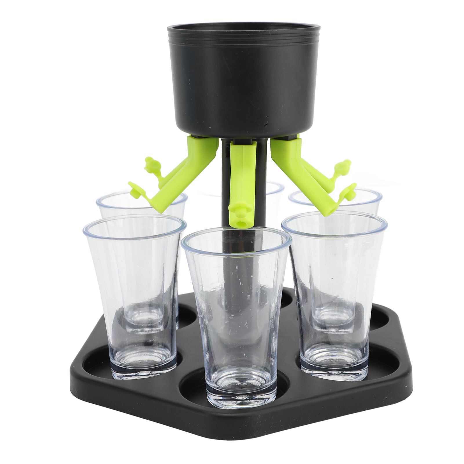 Party Drink Shot Dispenser Uniform Distribution 6 Shot Pourer with Plastic view 8