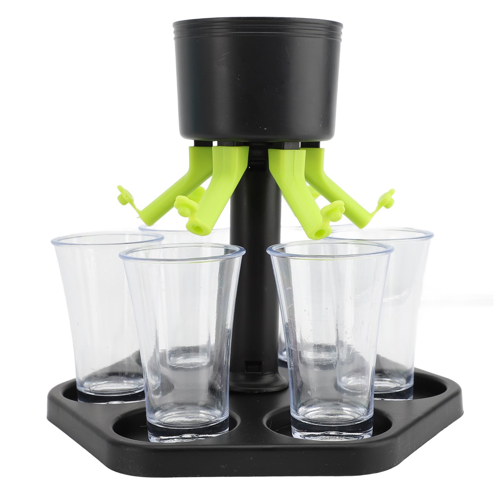 Party Drink Shot Dispenser Uniform Distribution 6 Shot Pourer with Plastic view 9