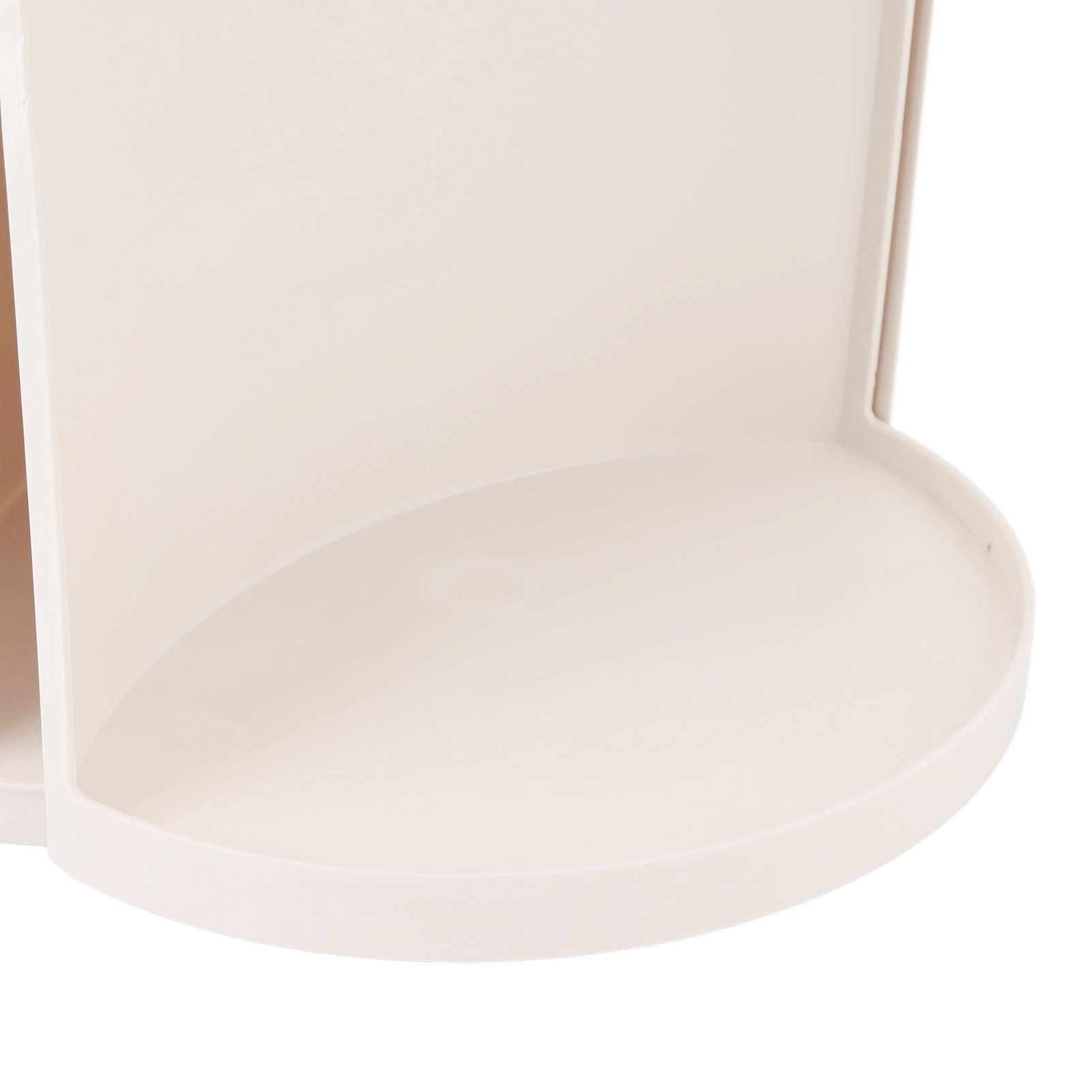 Countertop Corner Storage Cabinet PP 360° Rotating Dust Proof Corner Storage view 5