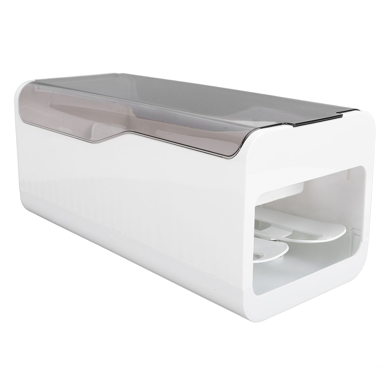 Egg Storage Box Rolling Egg Holder Food Grade PP Refrigerator Egg Dispenser view 3