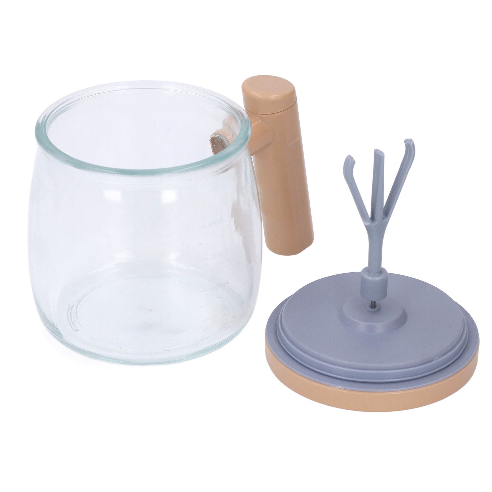 Self Stirring Mug Khaki Glass Rechargeable Fully Automatic High Speed Portable view 4