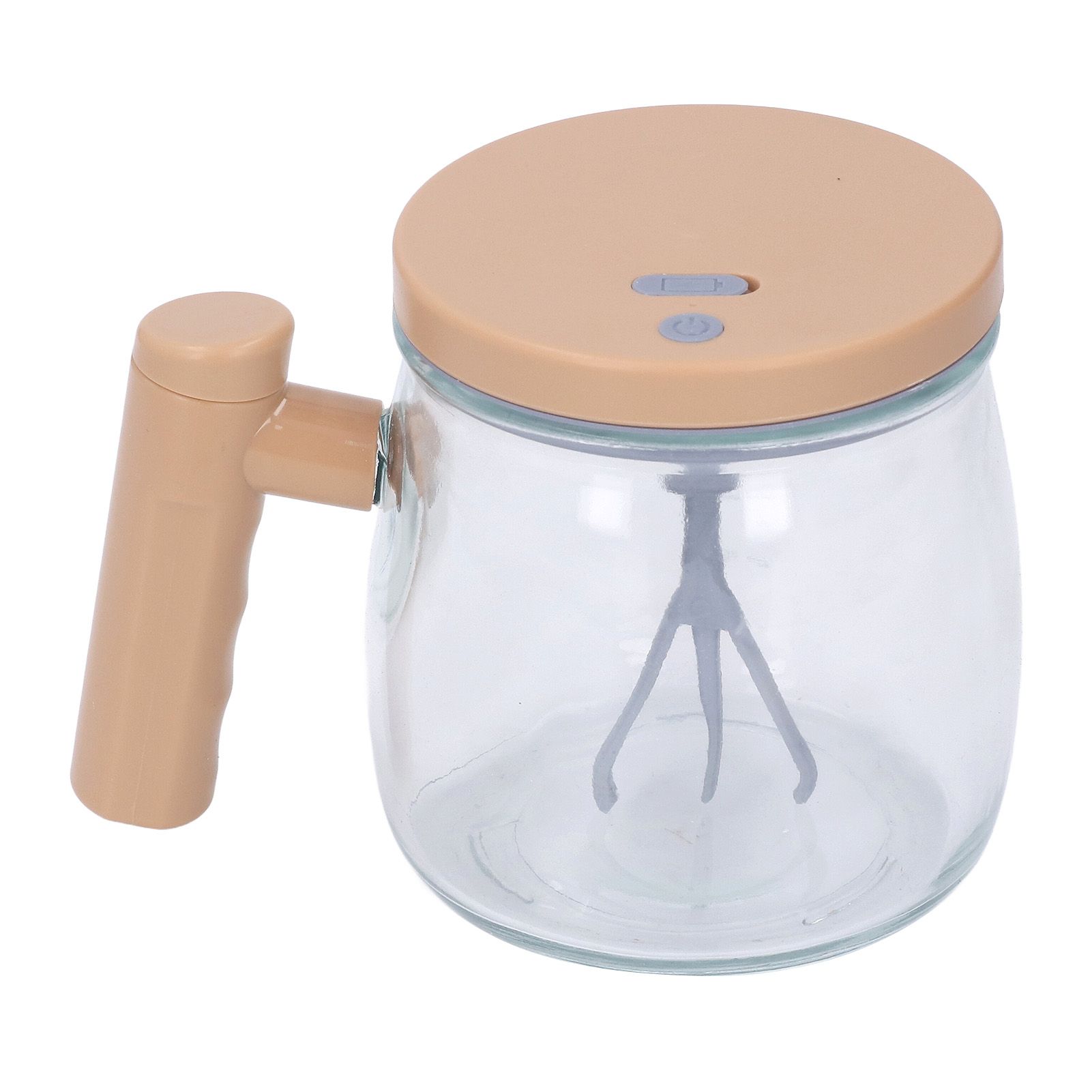 Self Stirring Mug Khaki Glass Rechargeable Fully Automatic High Speed Portable view 12