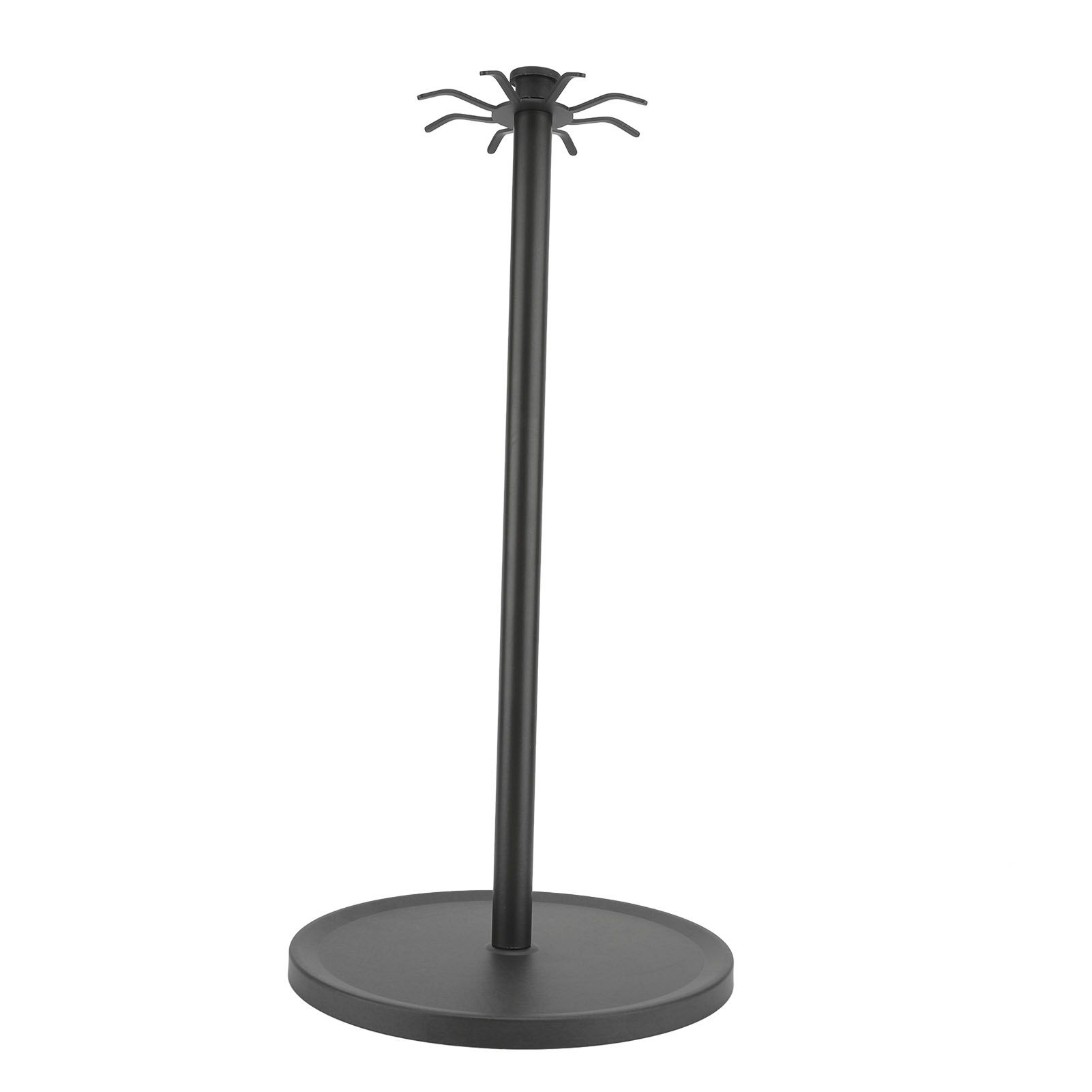 Kitchen Utensil Holder Rack with 8 Hooks Metal Rotating Kitchen Utensil view 8