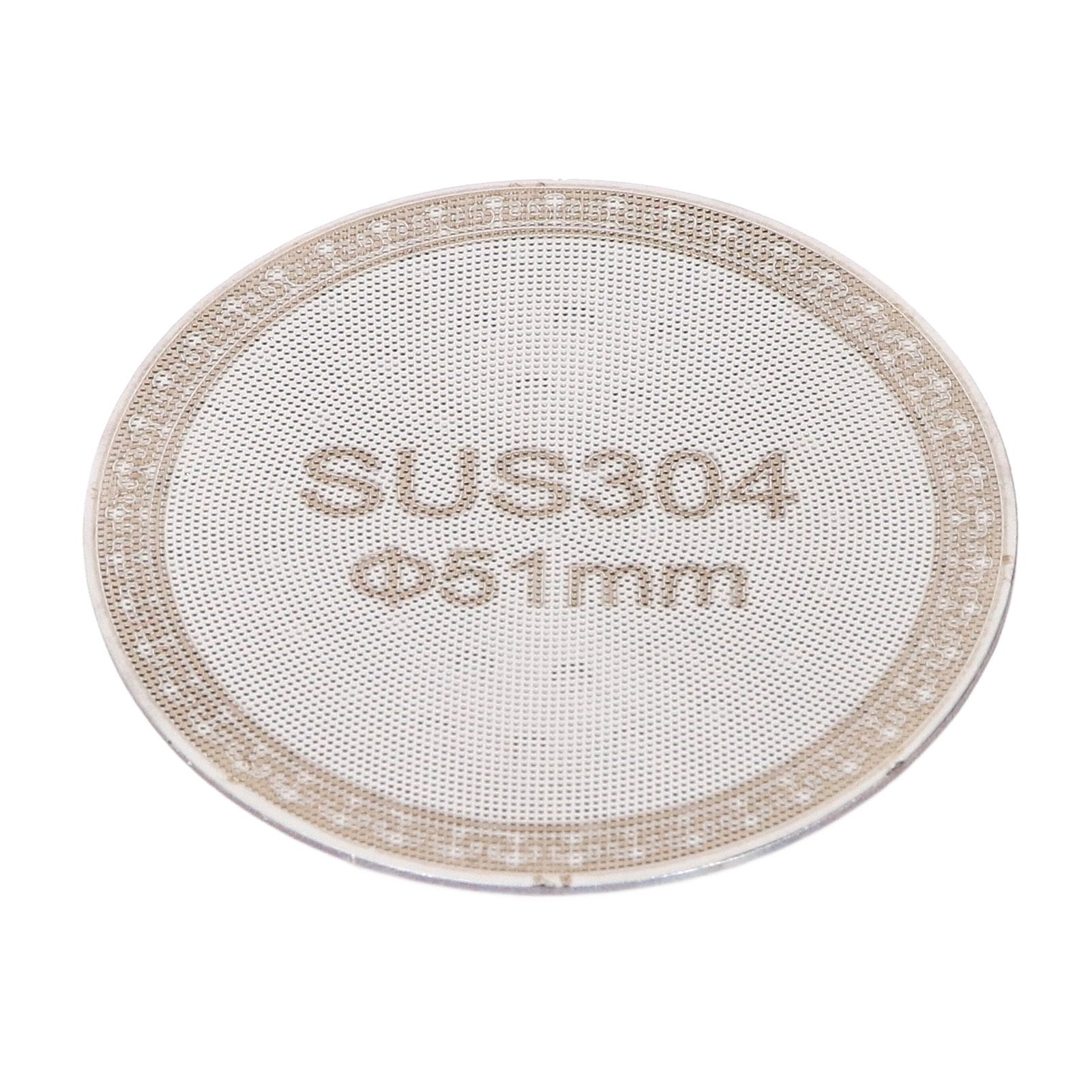 2pcs Puck Screen Reusable 1.2mm Thickness 304 Stainless Steel Double Layer view 12