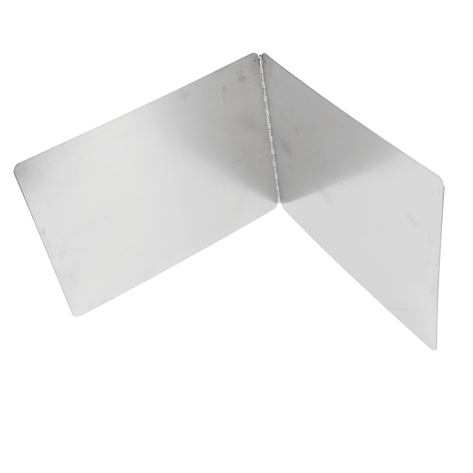 Stove Grease Shield 2 Sided Heat Proof Anti Stick Coating Stainless Steel — image 1