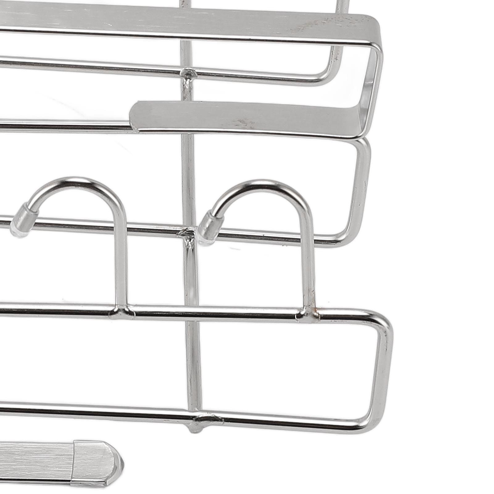 Under Cabinet Hanging Shelf Stainless Steel Under Shelf Storage Rack with view 2