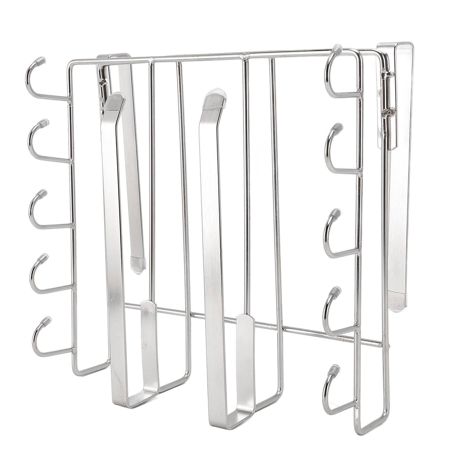 Under Cabinet Hanging Shelf Stainless Steel Under Shelf Storage Rack with view 9