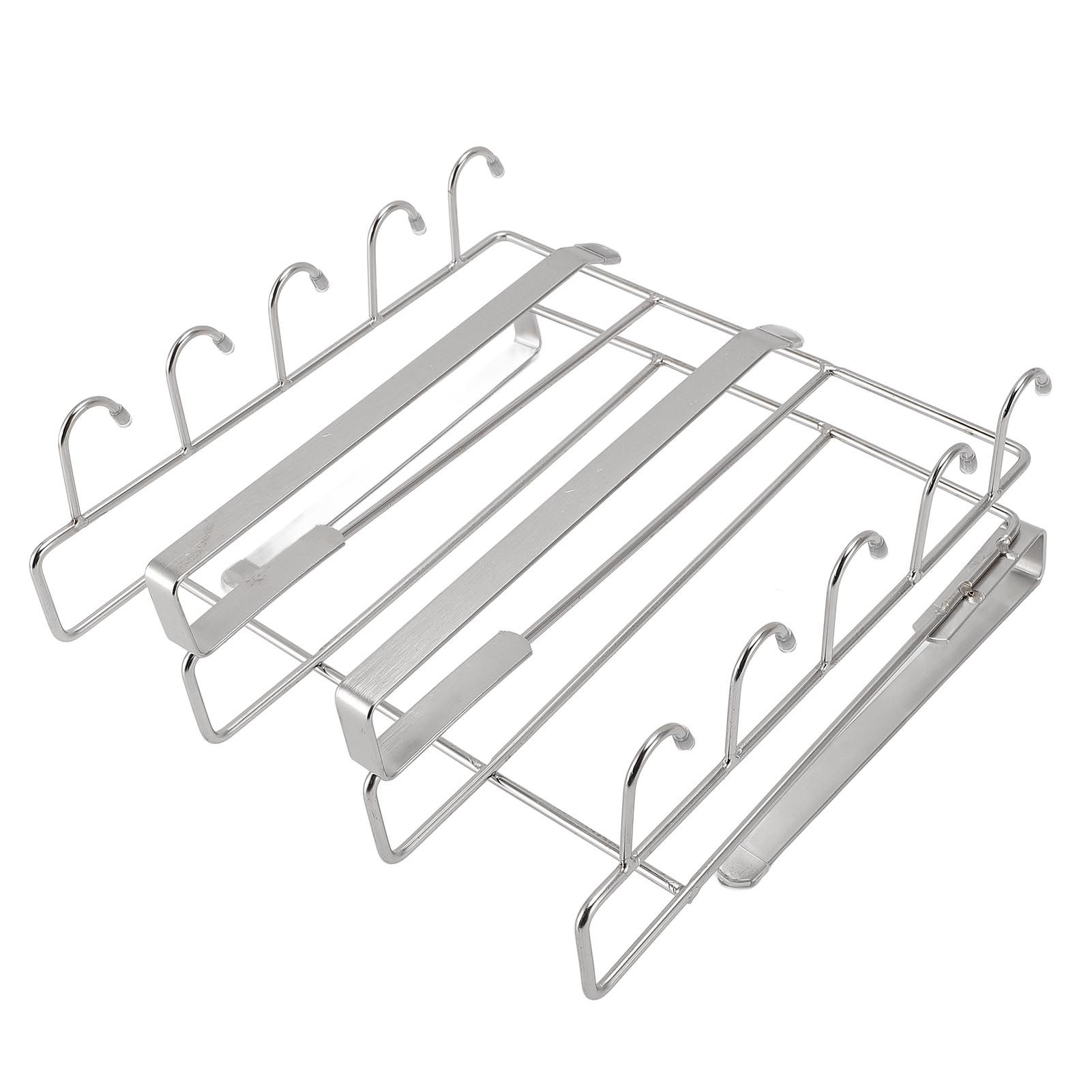 Under Cabinet Hanging Shelf Stainless Steel Under Shelf Storage Rack with view 10