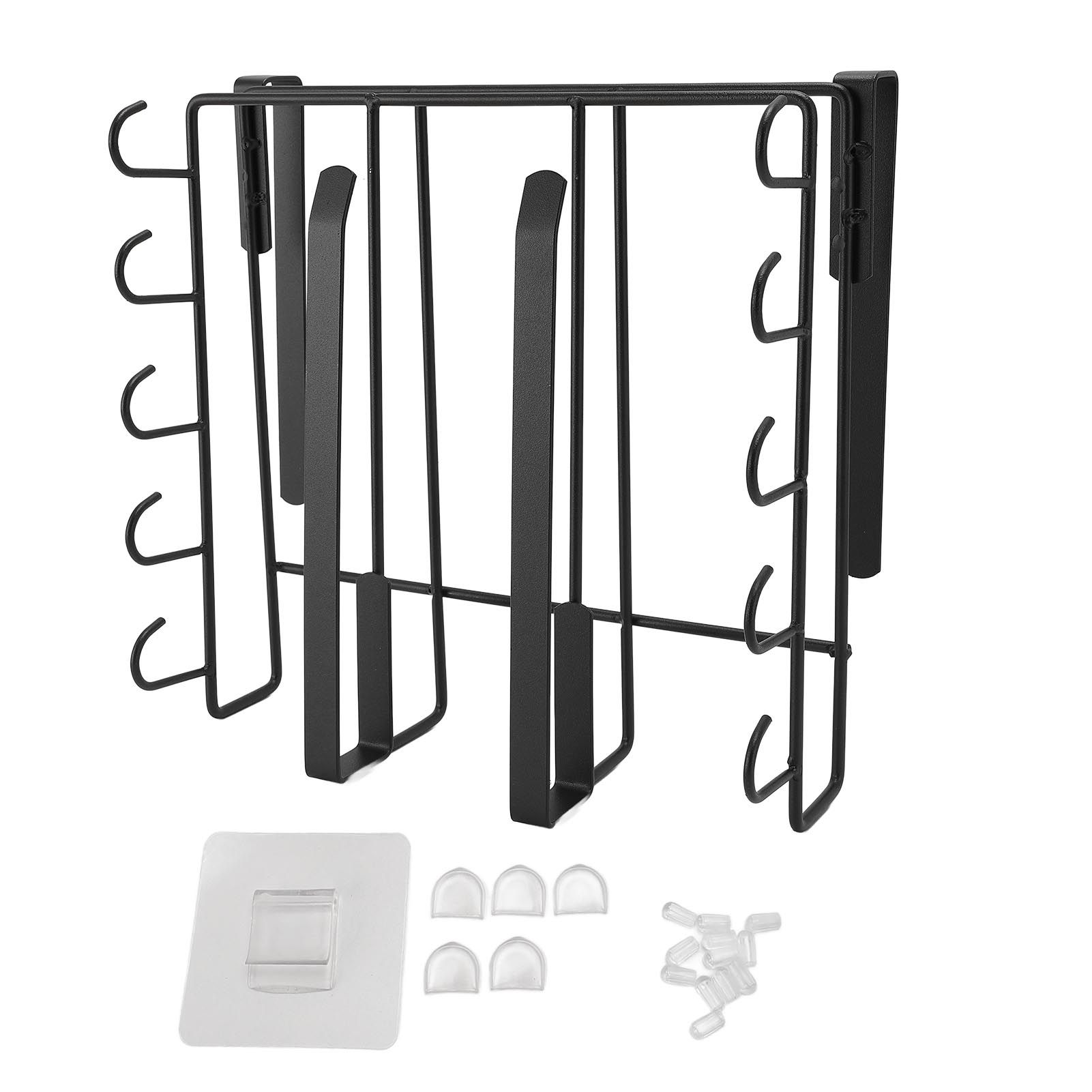 Under Cabinet Hanging Shelf Stainless Steel Under Shelf Storage Rack with view 3