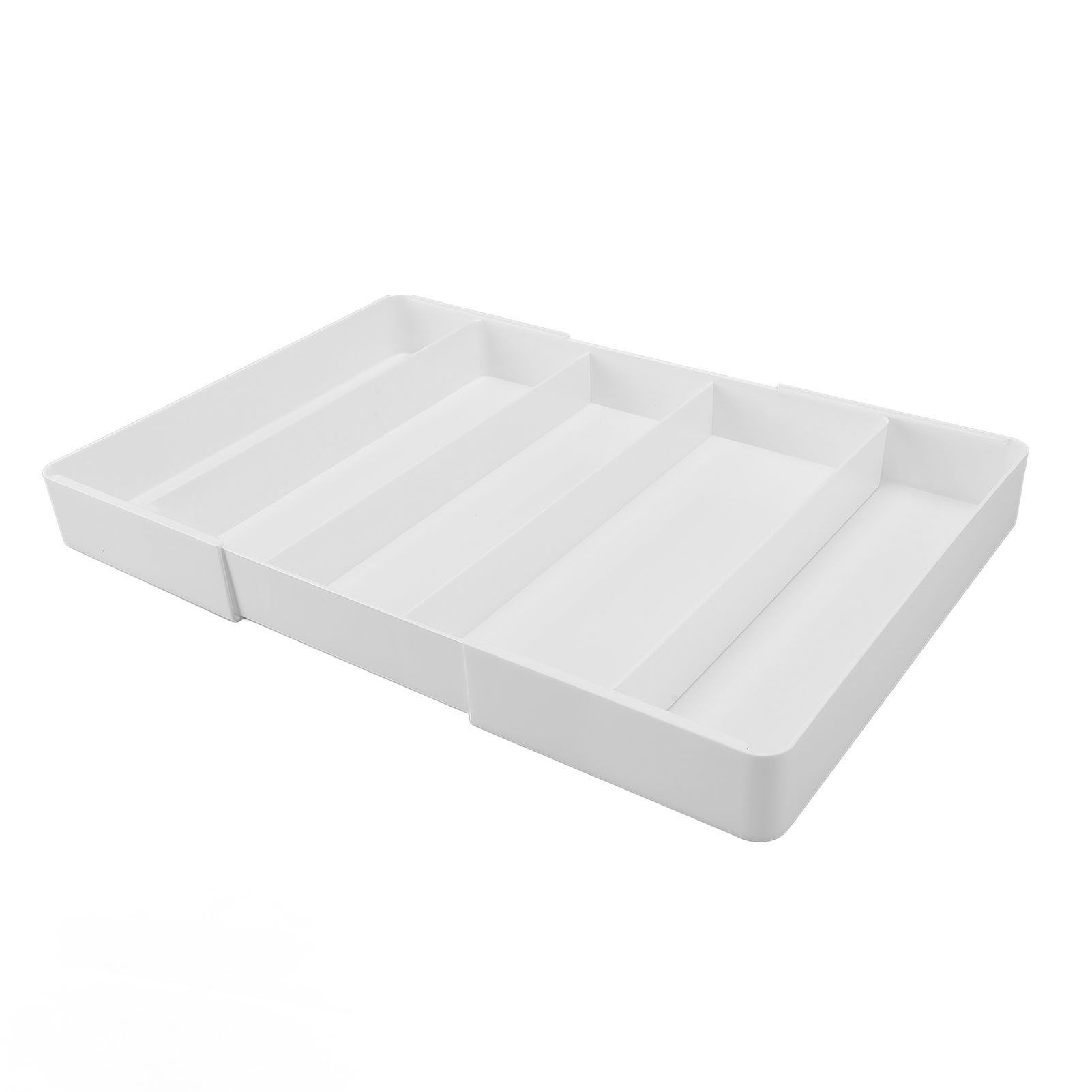 Kitchen Drawer Organizer ABS Plastic Simple Versatile Drawer Divider Tray for
