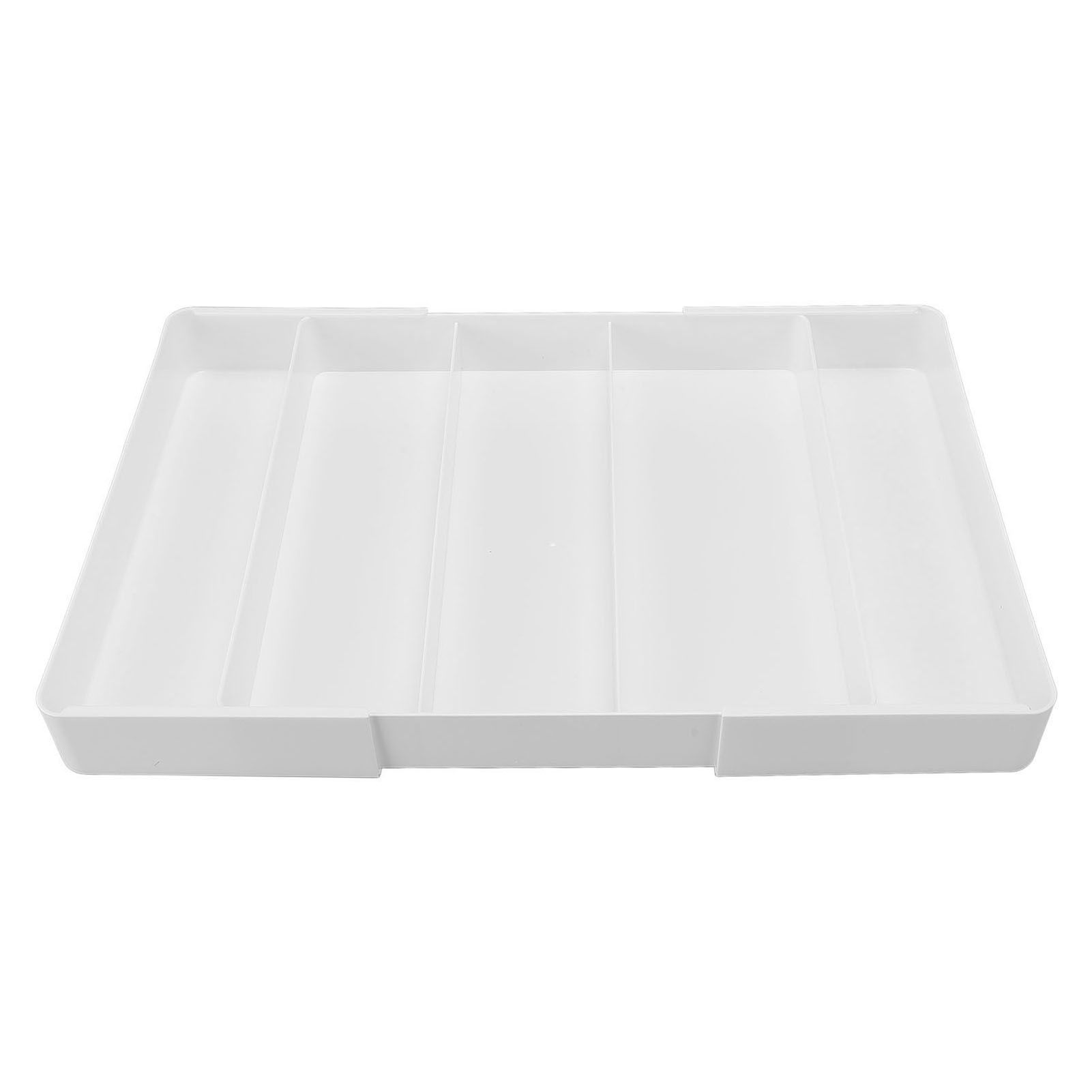Kitchen Drawer Organizer ABS Plastic Simple Versatile Drawer Divider Tray for view 3