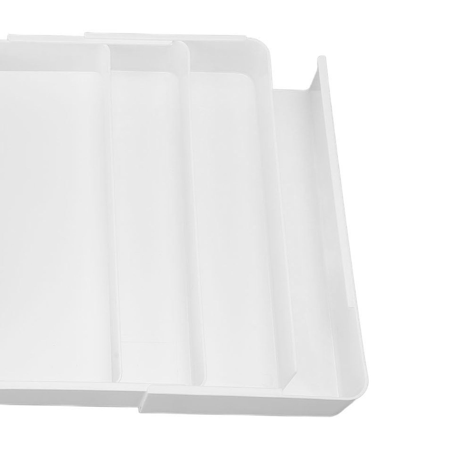 Kitchen Drawer Organizer ABS Plastic Simple Versatile Drawer Divider Tray for view 5
