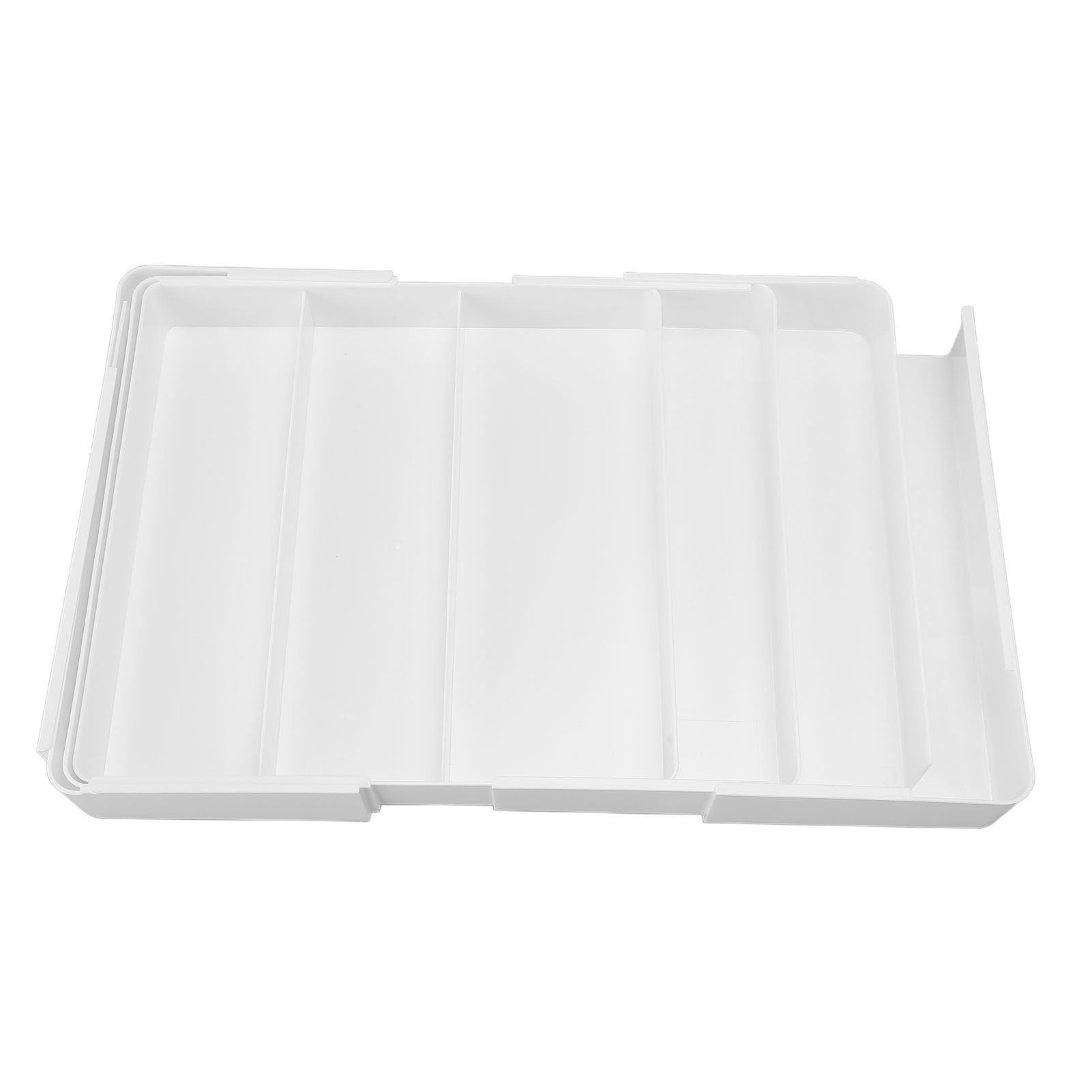 Kitchen Drawer Organizer ABS Plastic Simple Versatile Drawer Divider Tray for view 12