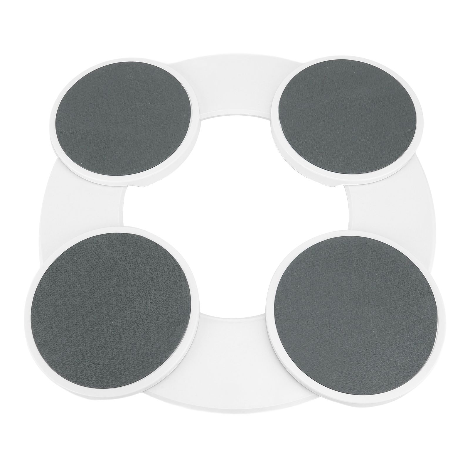 Dining Table Turntable Reusable Tabletop Slide Rail Manual Rotating Tray Round view 3