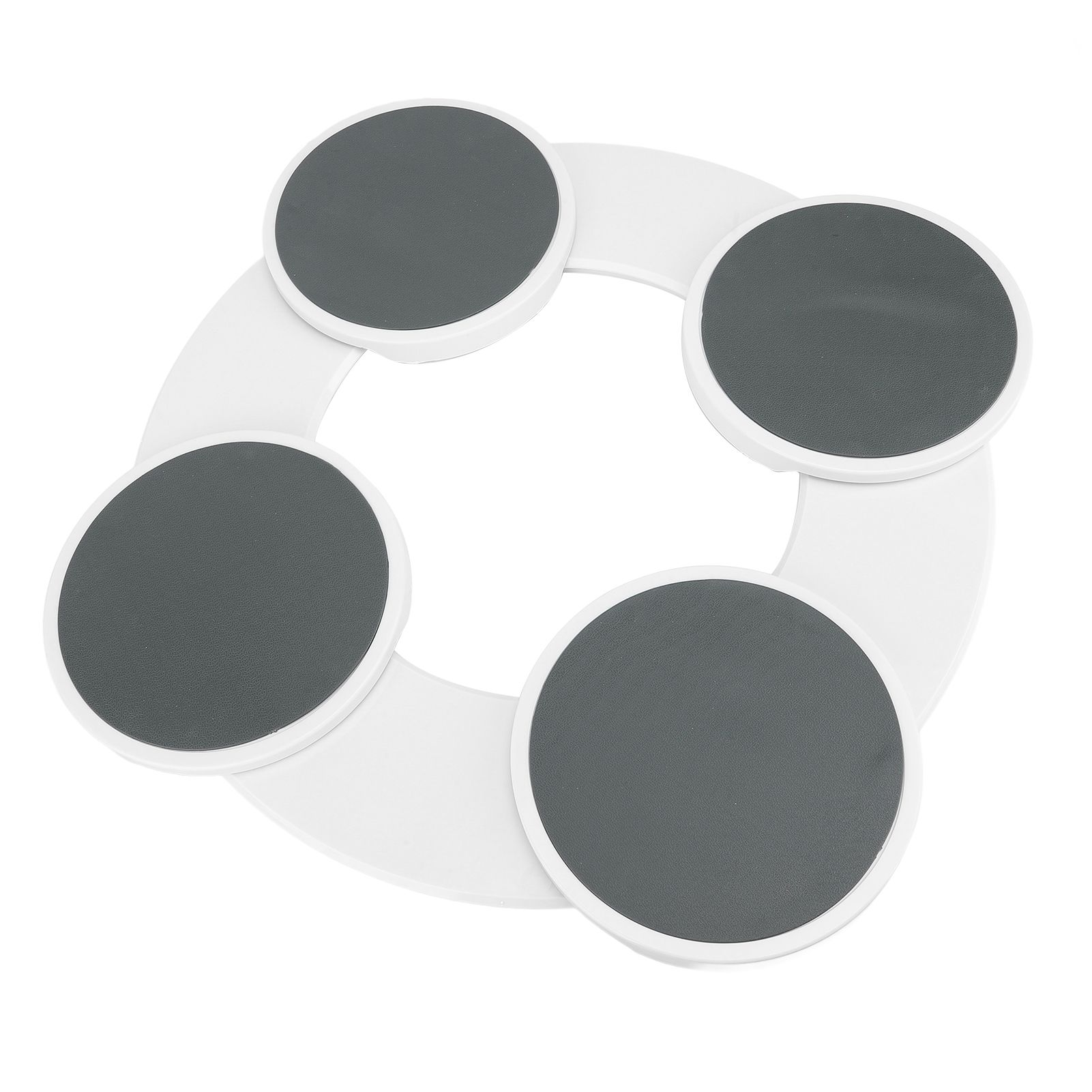 Dining Table Turntable Reusable Tabletop Slide Rail Manual Rotating Tray Round view 10
