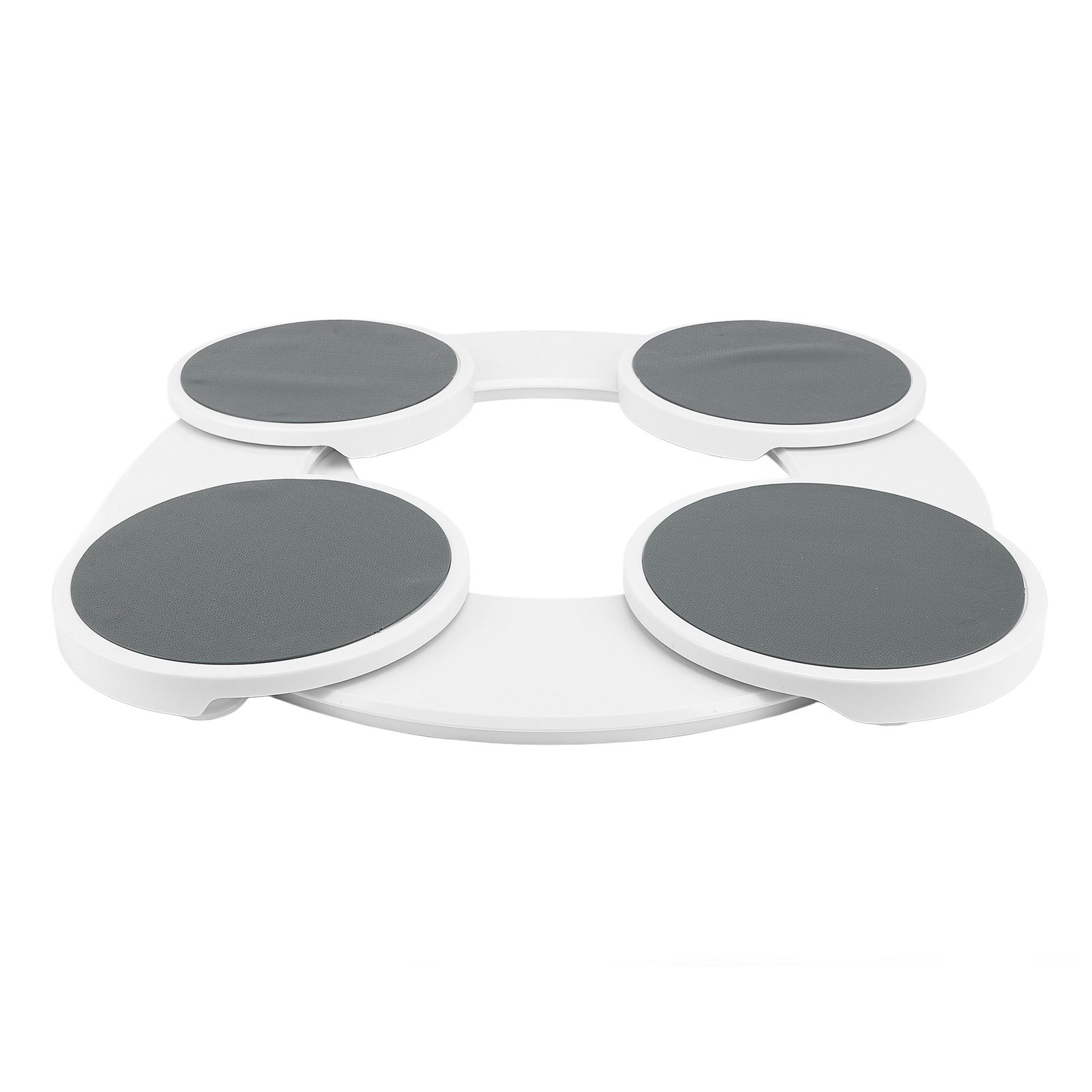 Dining Table Turntable Reusable Tabletop Slide Rail Manual Rotating Tray Round view 11
