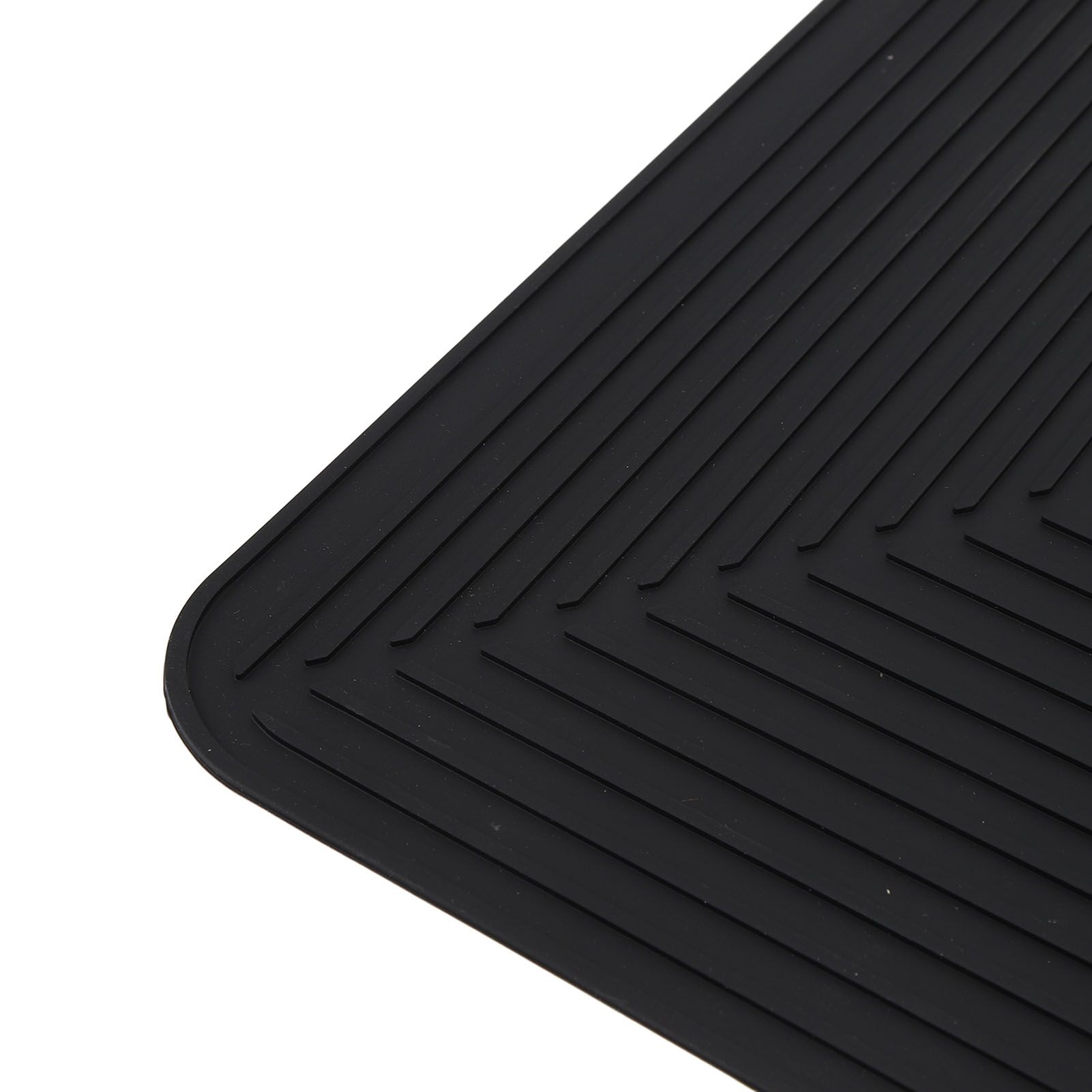 Silicone Dish Drying Mat Countertop Protector Heat Insulation Non Slip Drain view 2
