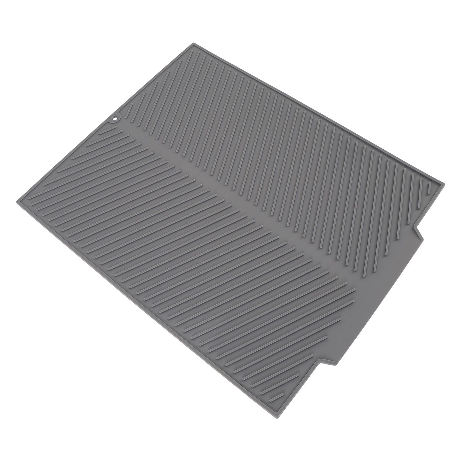 Silicone Dish Drying Mat 485x405mm Heat Resistant Non Slip Kitchen Counter view 6