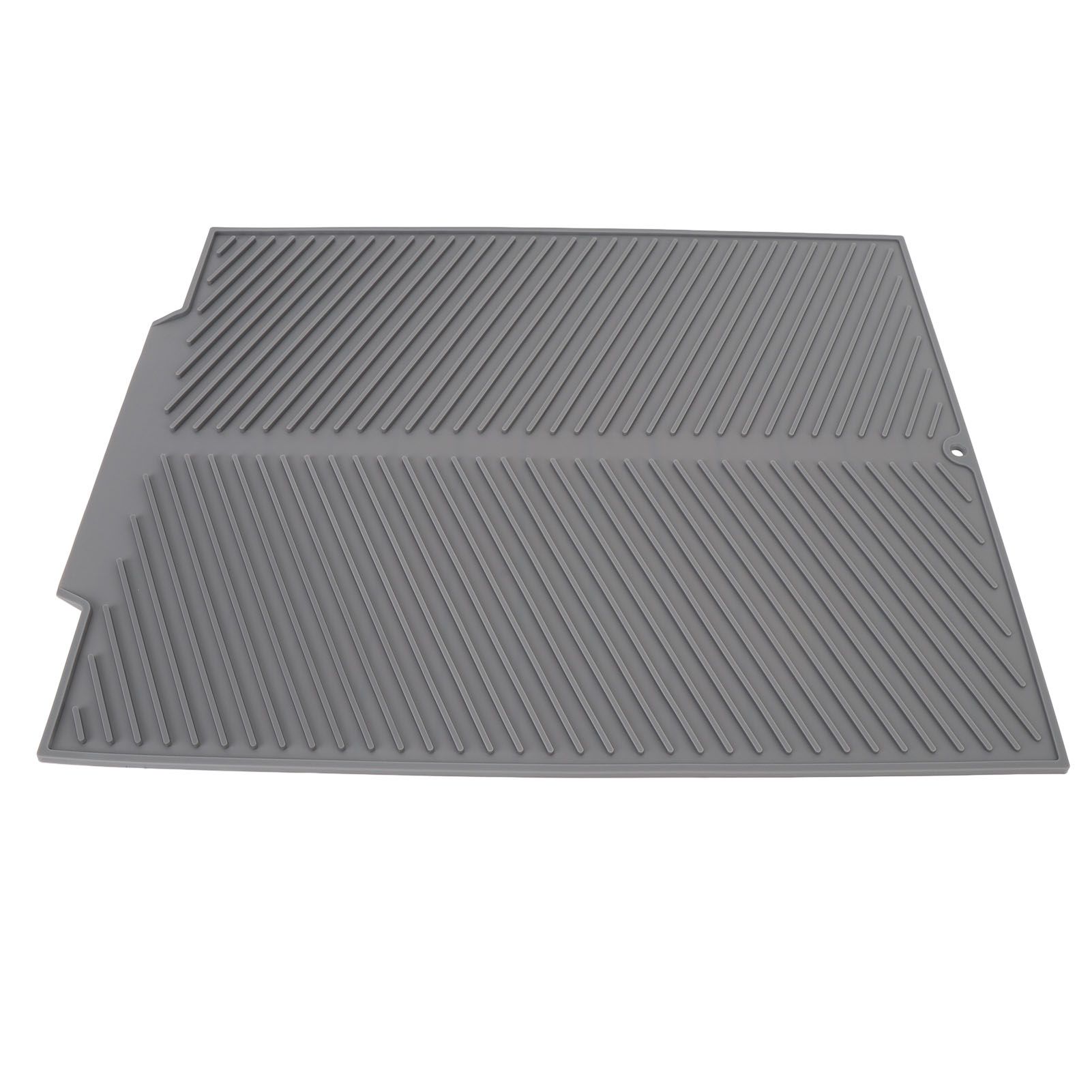 Silicone Dish Drying Mat 485x405mm Heat Resistant Non Slip Kitchen Counter view 12