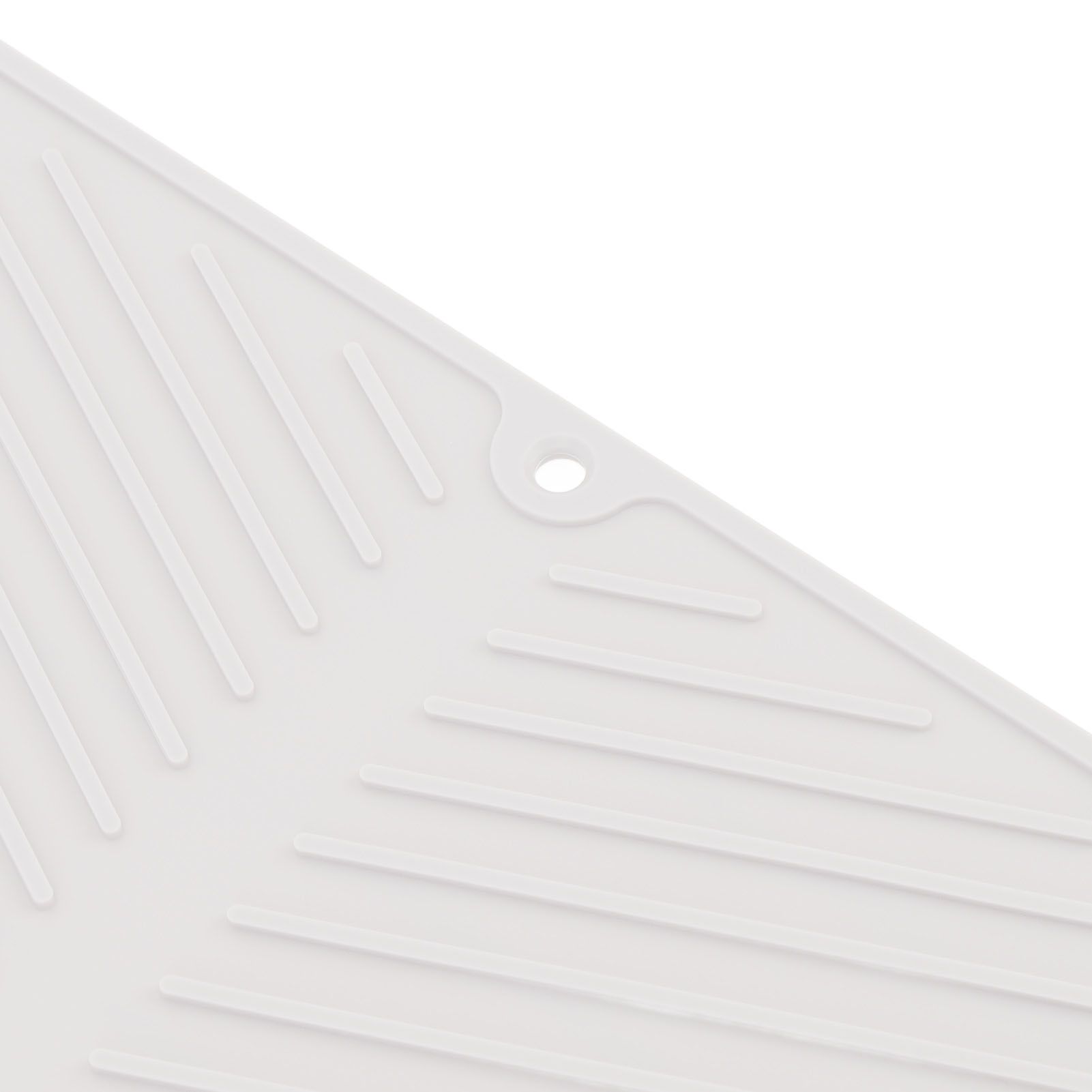 Silicone Dish Drying Mat 485x405mm Heat Resistant Non Slip Kitchen Counter view 2