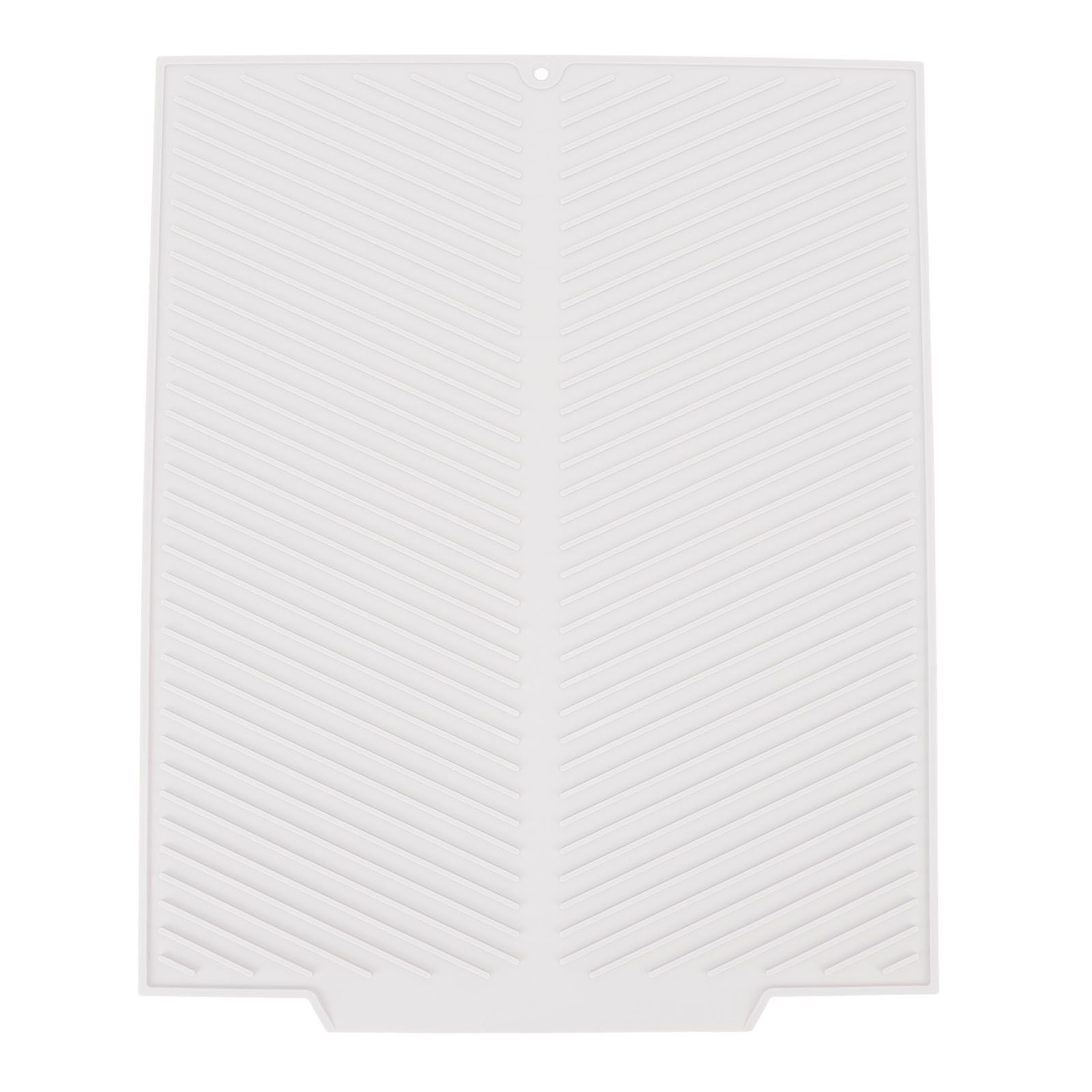Silicone Dish Drying Mat 485x405mm Heat Resistant Non Slip Kitchen Counter view 3