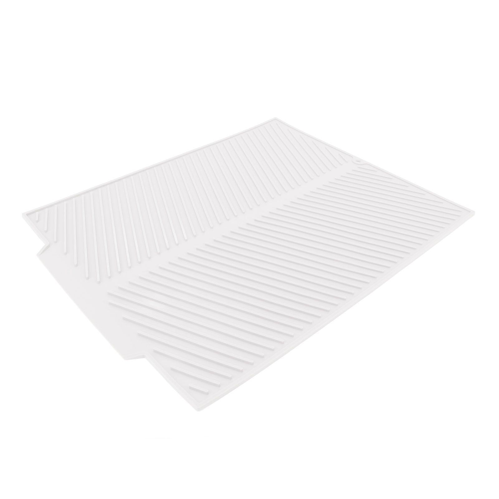 Silicone Dish Drying Mat 485x405mm Heat Resistant Non Slip Kitchen Counter view 4