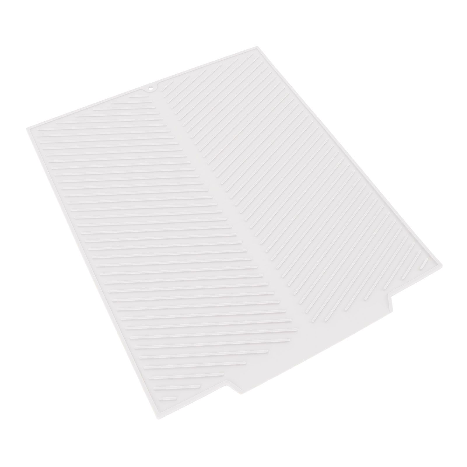 Silicone Dish Drying Mat 485x405mm Heat Resistant Non Slip Kitchen Counter view 8