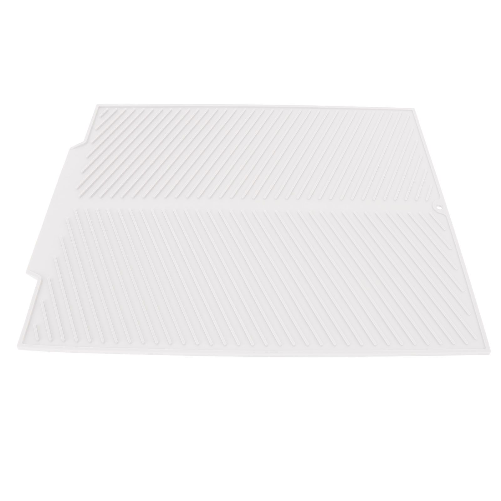 Silicone Dish Drying Mat 485x405mm Heat Resistant Non Slip Kitchen Counter view 12